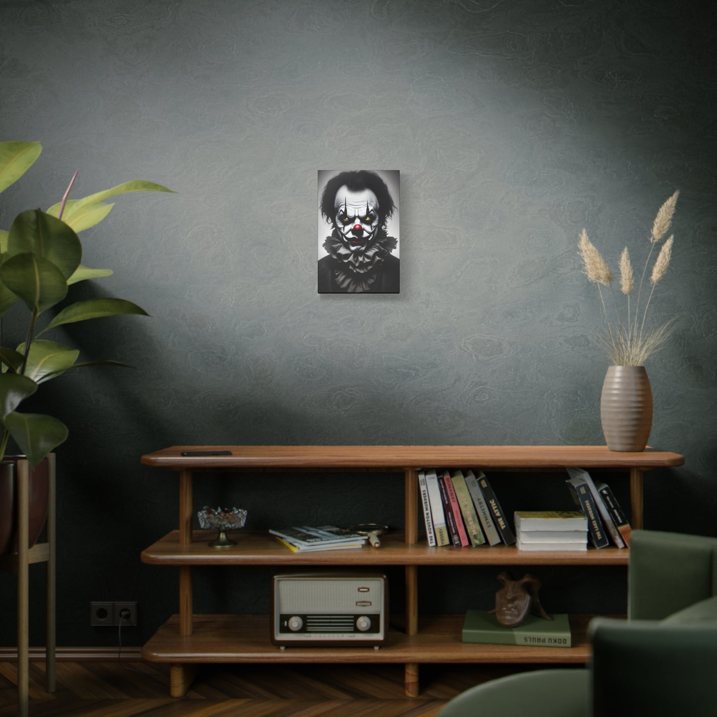 Clown AI Gen Matte Canvas, Stretched, 1.25"