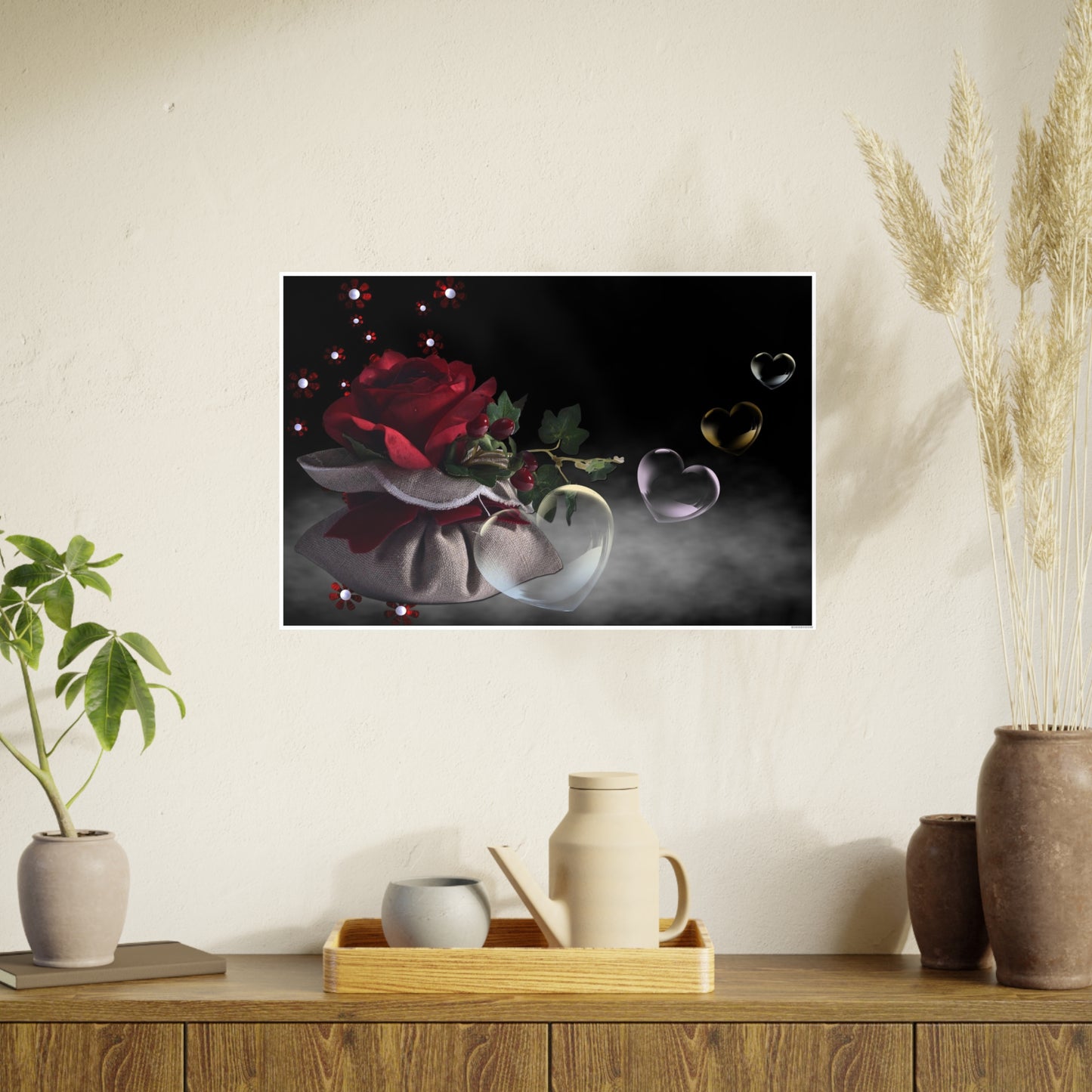Rose Photo Art Paper Posters