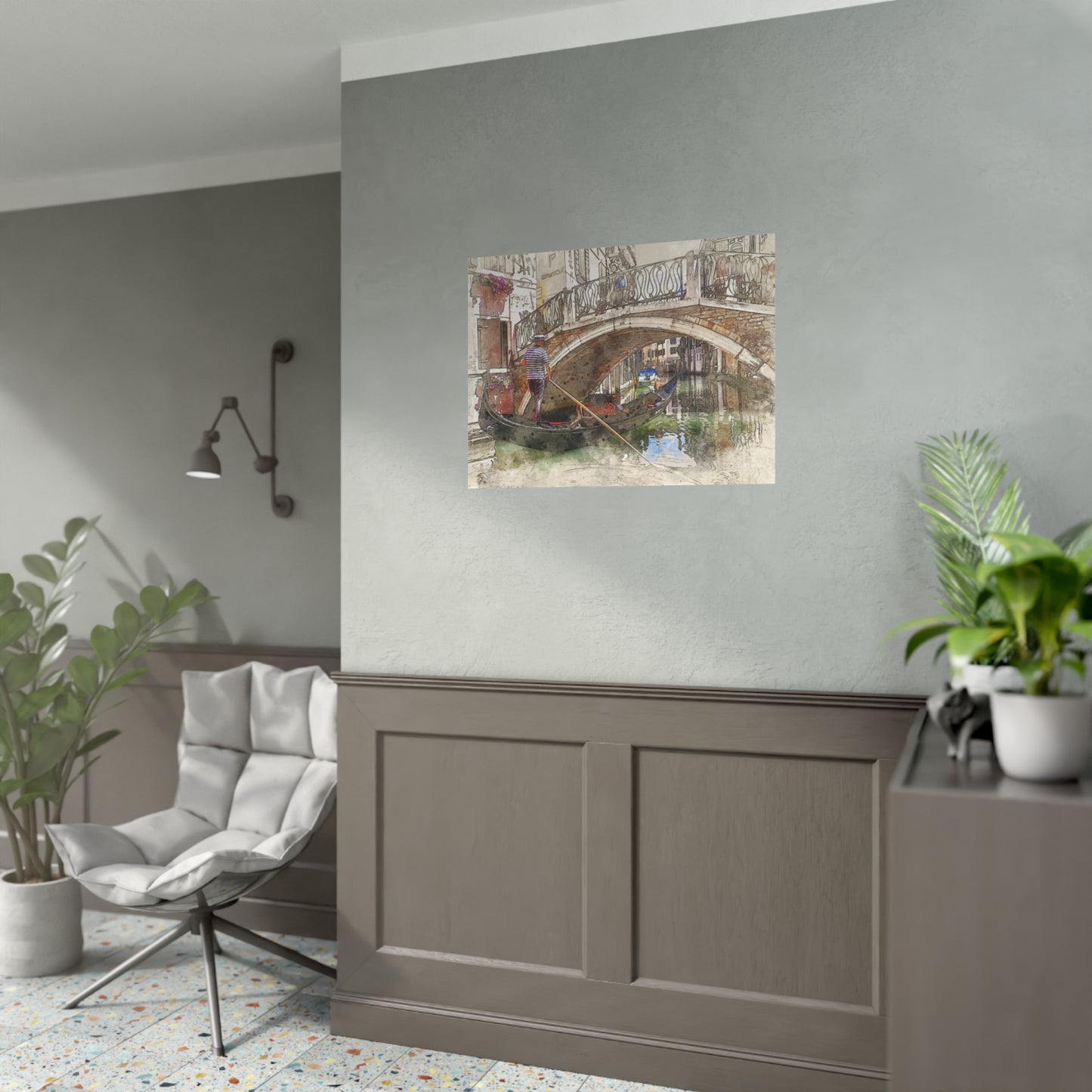 Gondola Rolled Posters