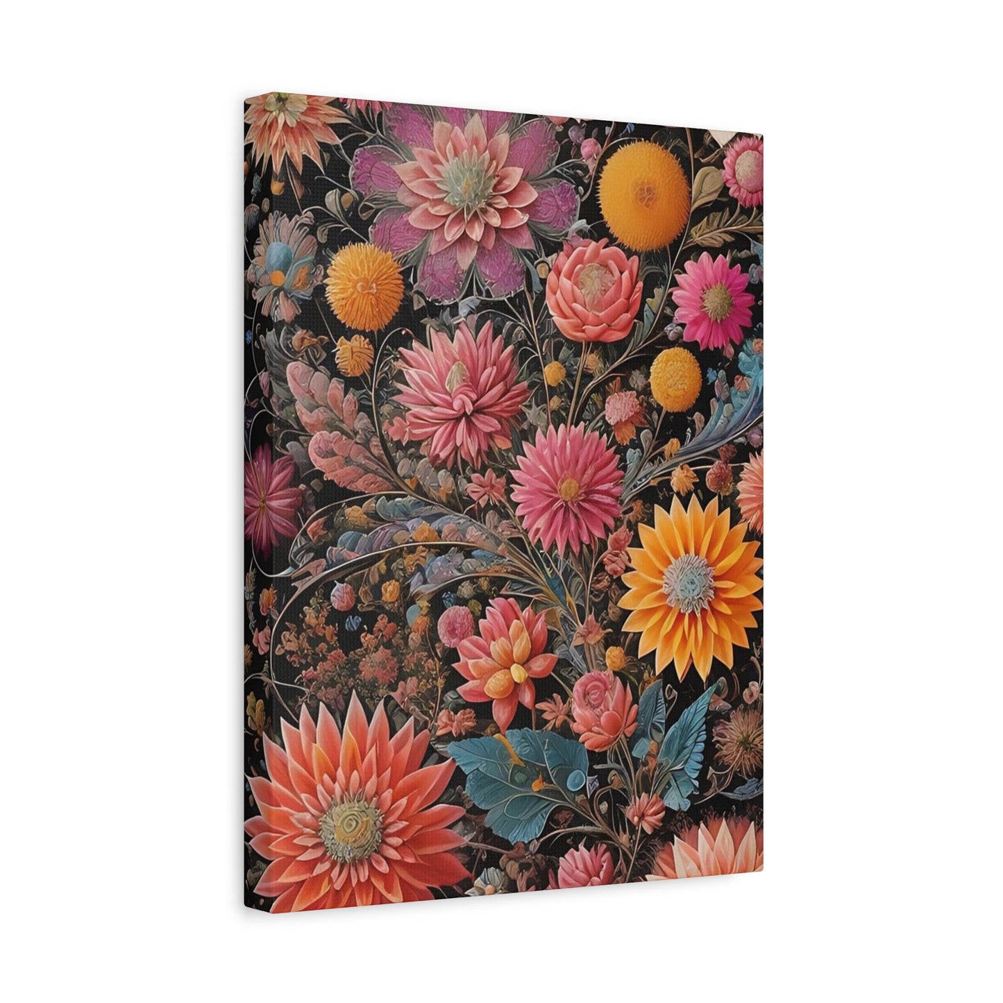 Flowers AI Gen Matte Canvas, Stretched, 1.25"