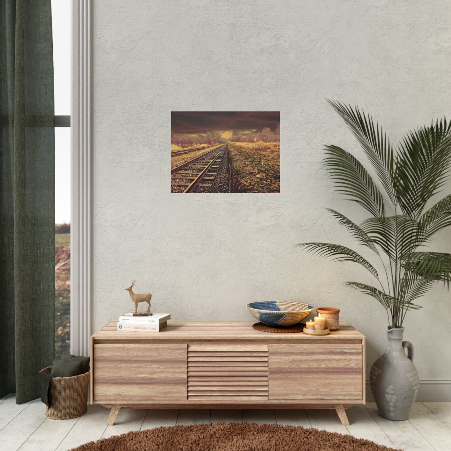 Tracks Rolled Posters