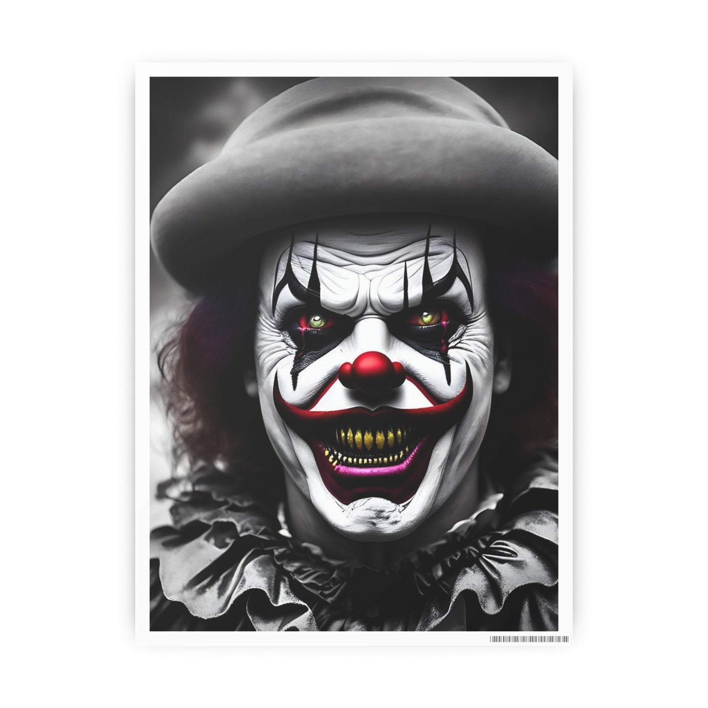Clown AI Gen Photo Art Paper Posters