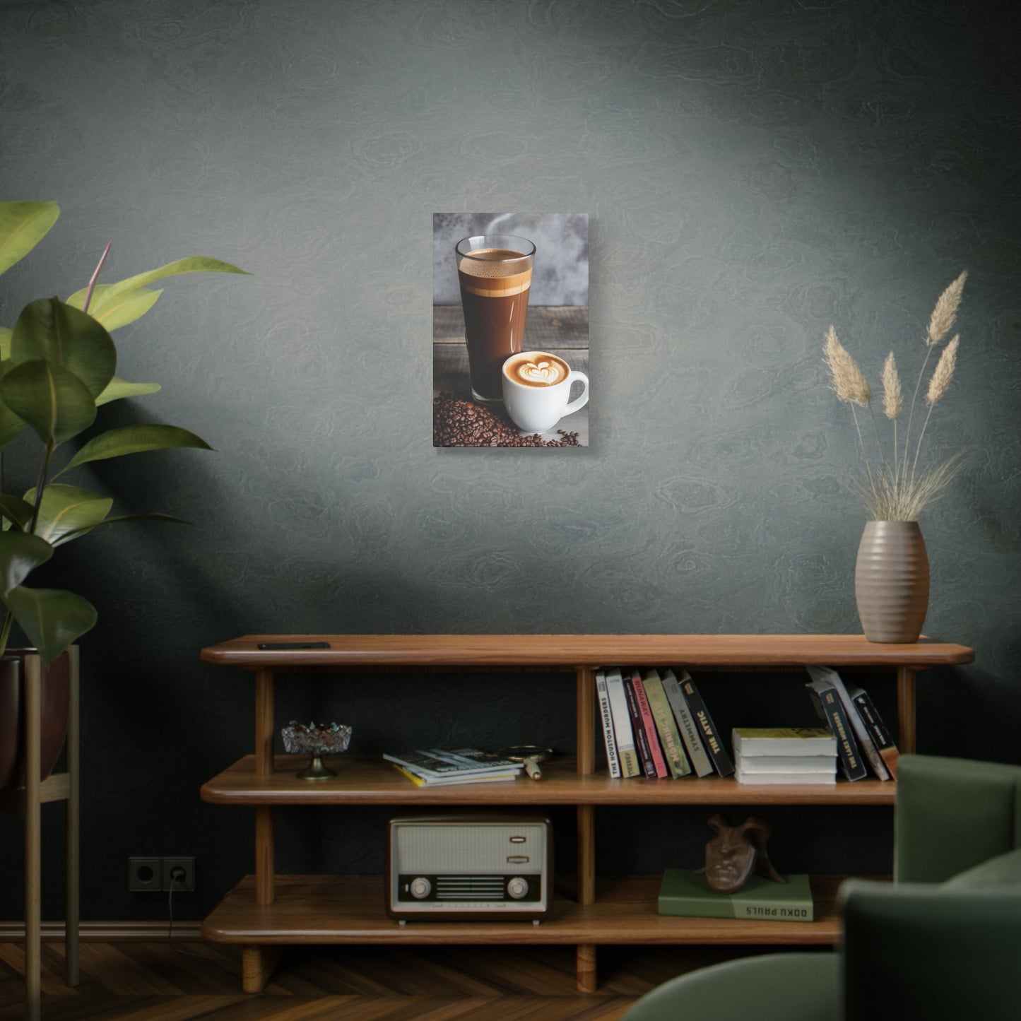 Coffee AI Gen Matte Canvas, Stretched, 1.25"
