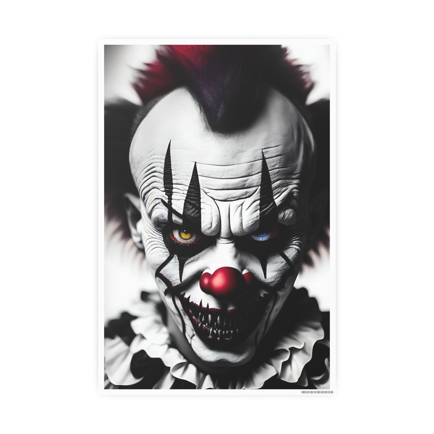 Clown AI Gen Photo Art Paper Posters