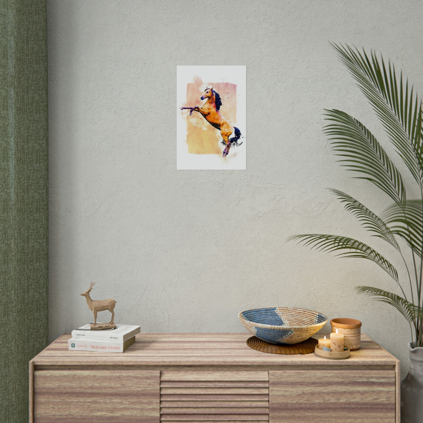 Horse Rolled Posters