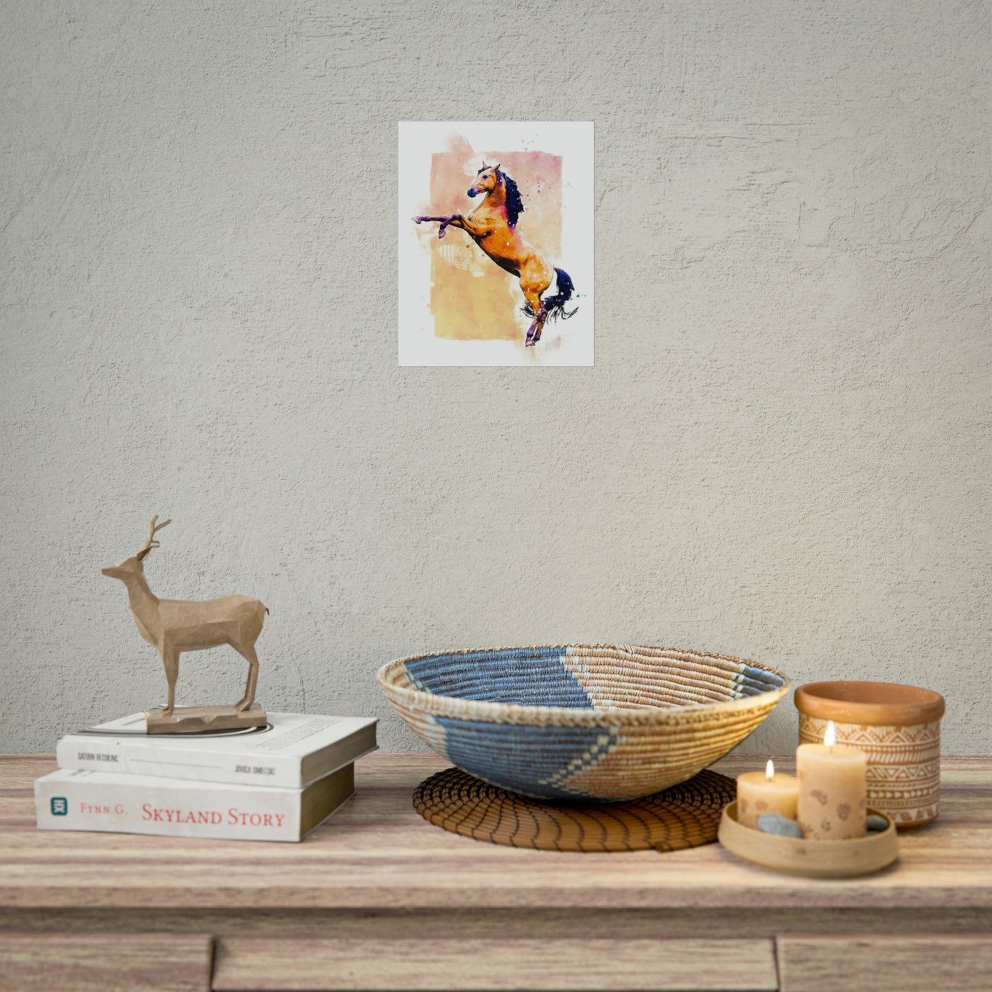 Horse Rolled Posters