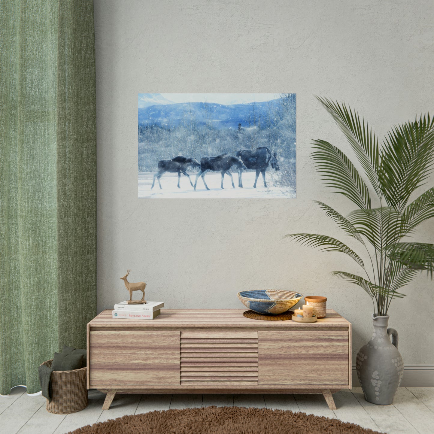 Moose Rolled Posters