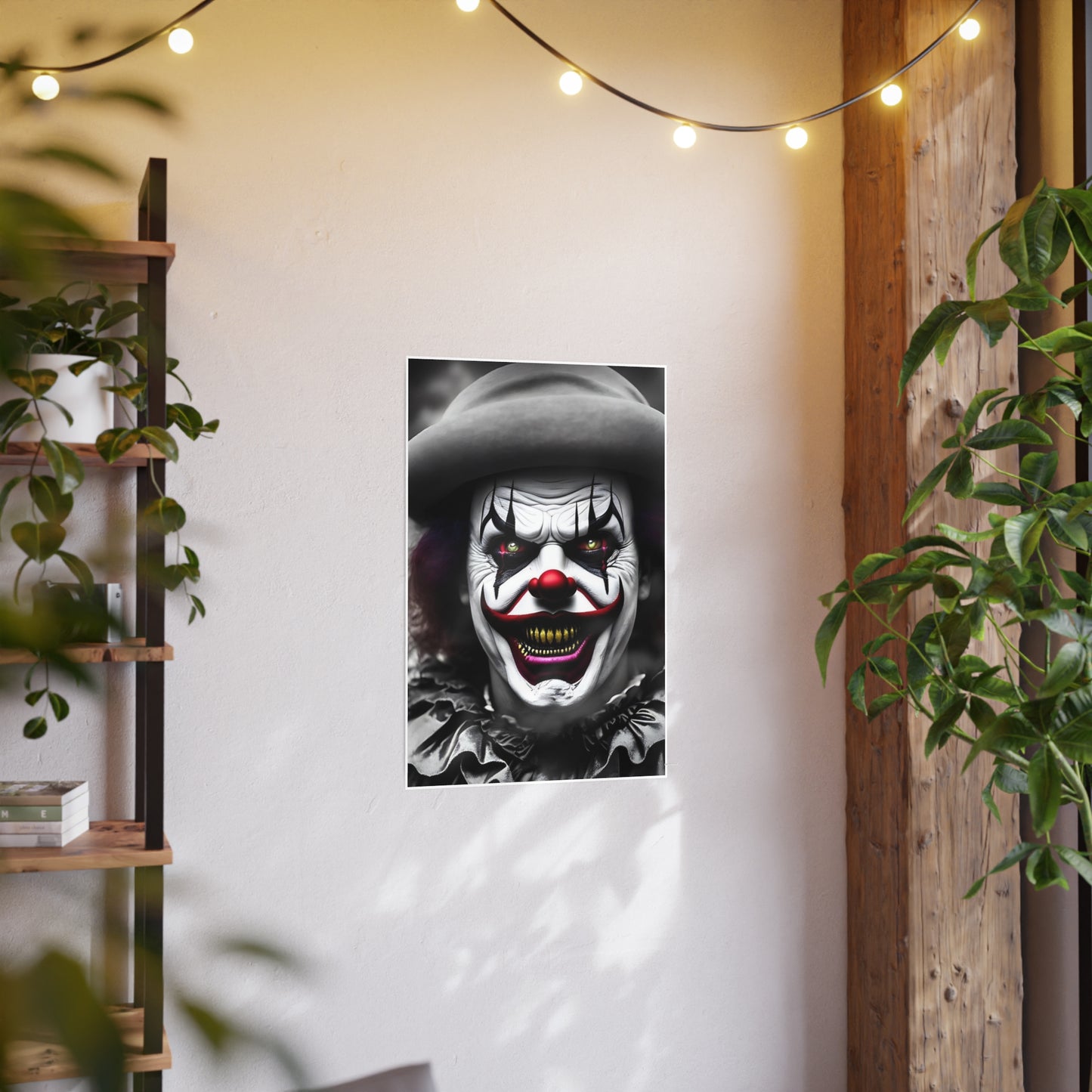 Clown AI Gen Photo Art Paper Posters
