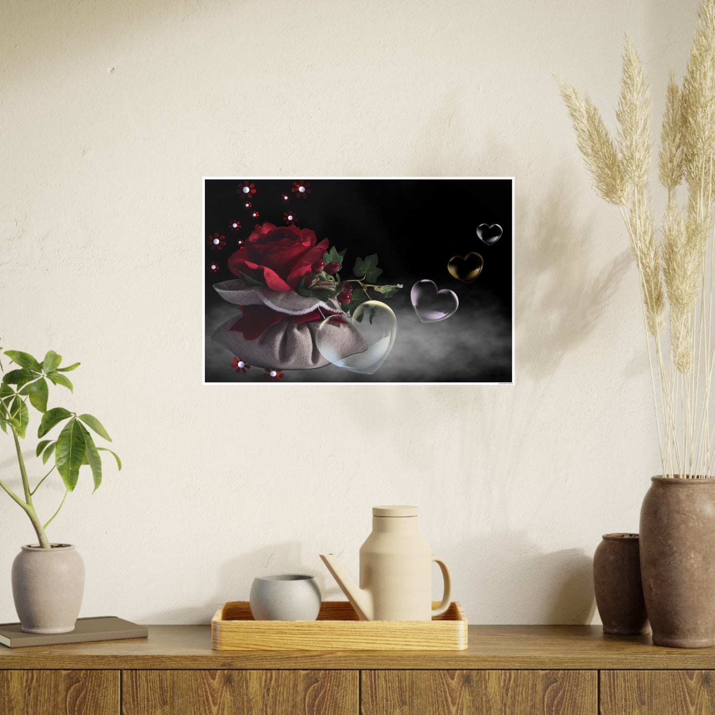 Rose Photo Art Paper Posters