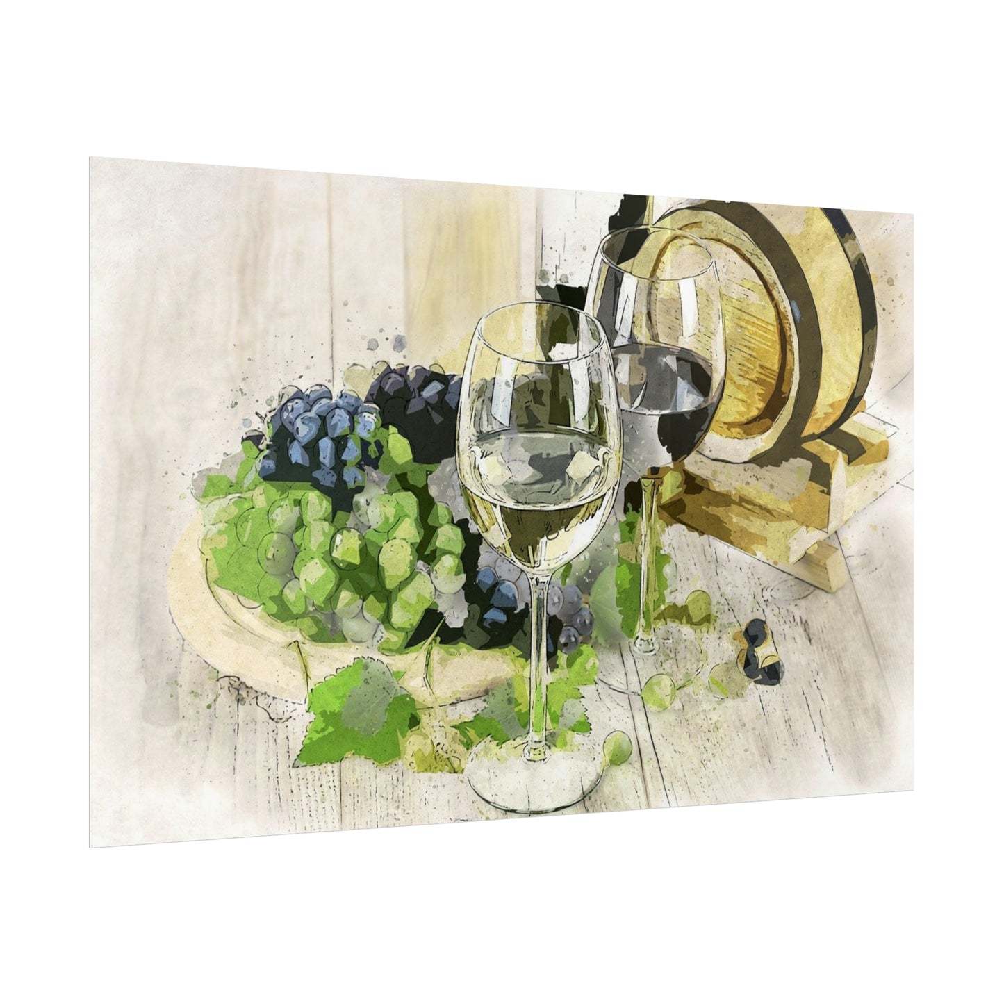 Wine Rolled Posters