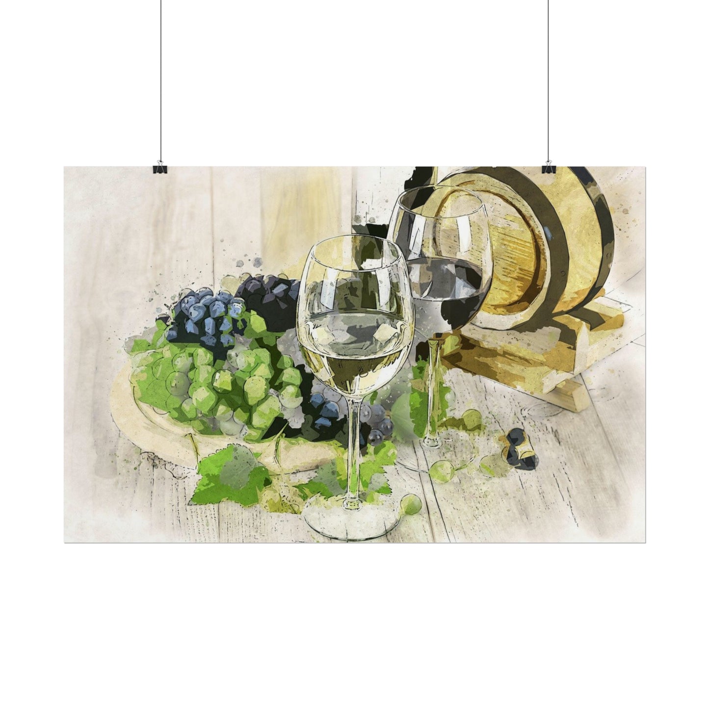 Wine Rolled Posters