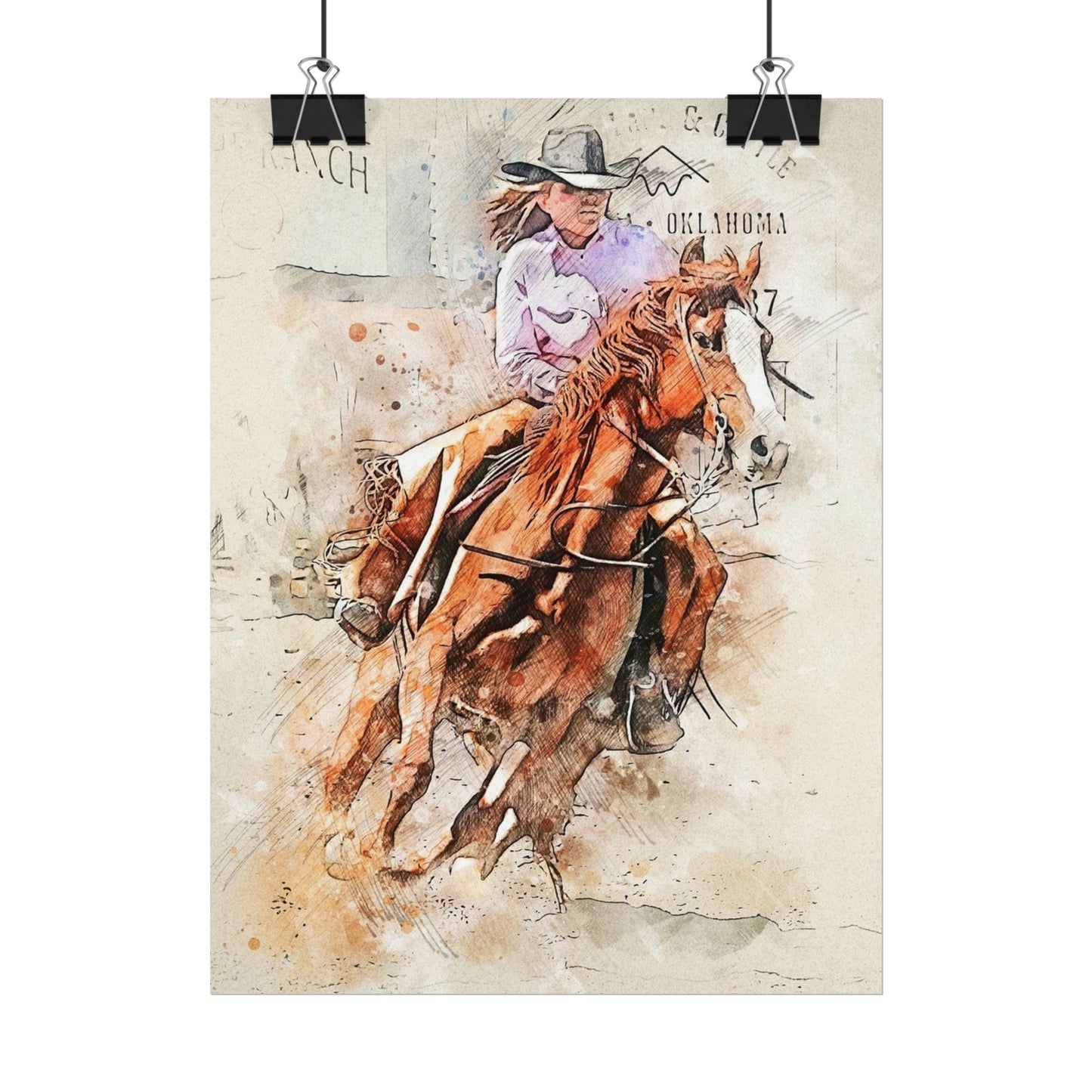 Rodeo Rolled Posters