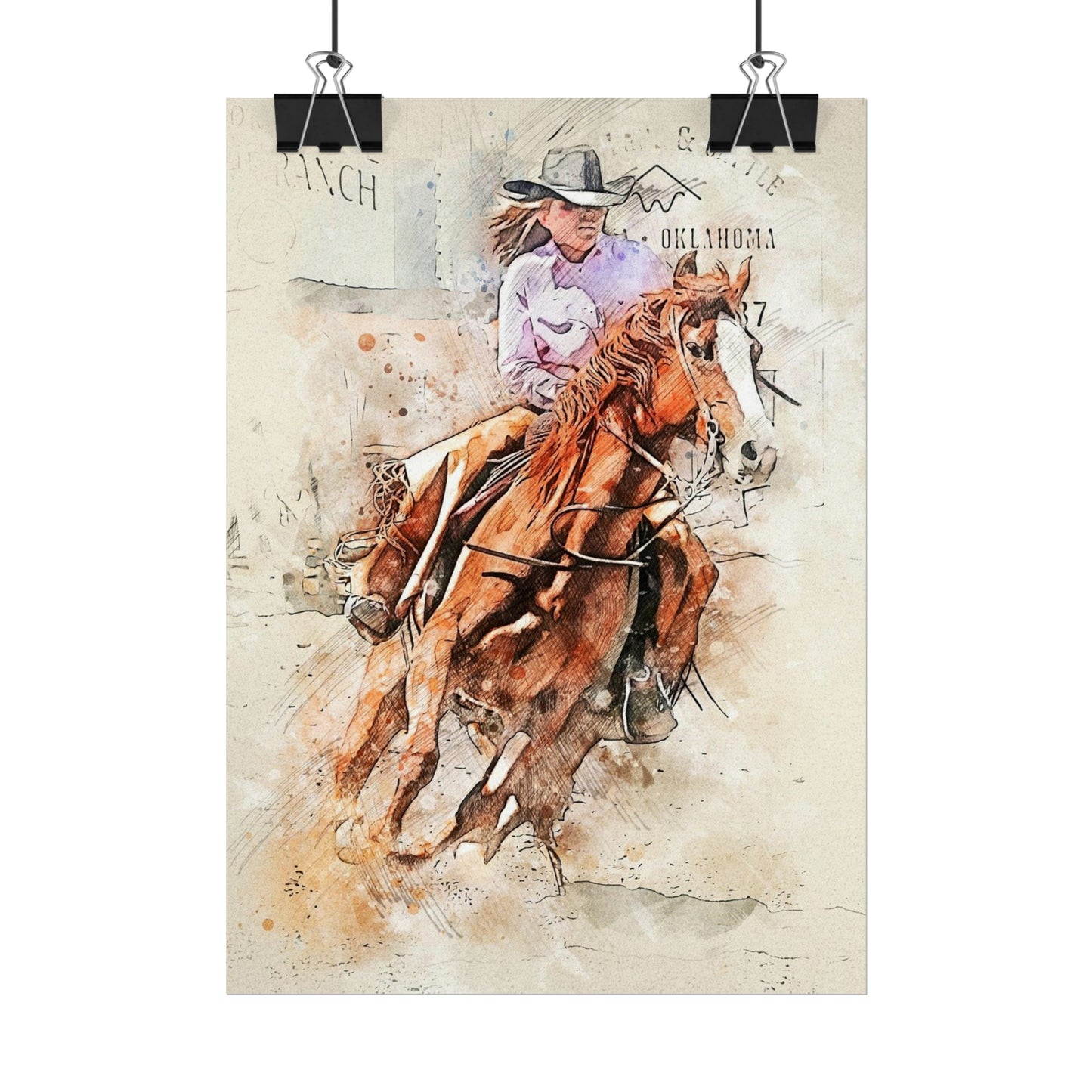 Rodeo Rolled Posters