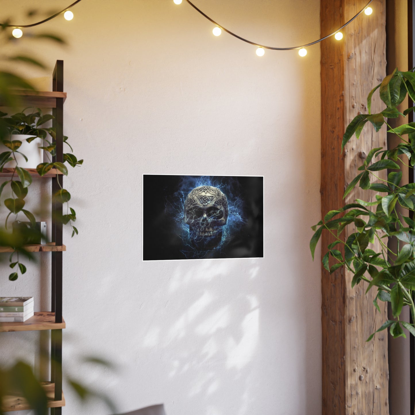 Skull Photo Art Paper Posters