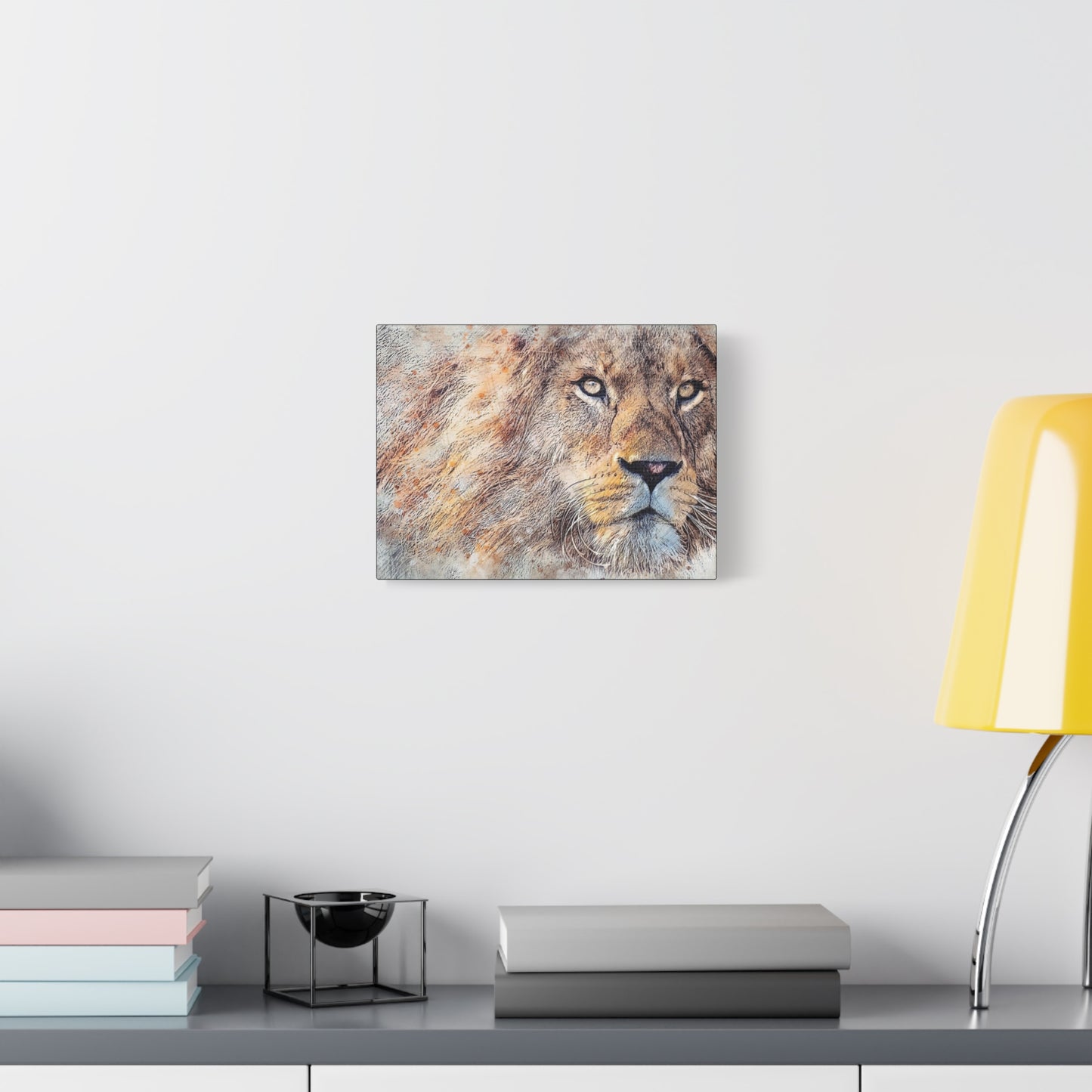 Lion Matte Canvas, Stretched, 1.25"