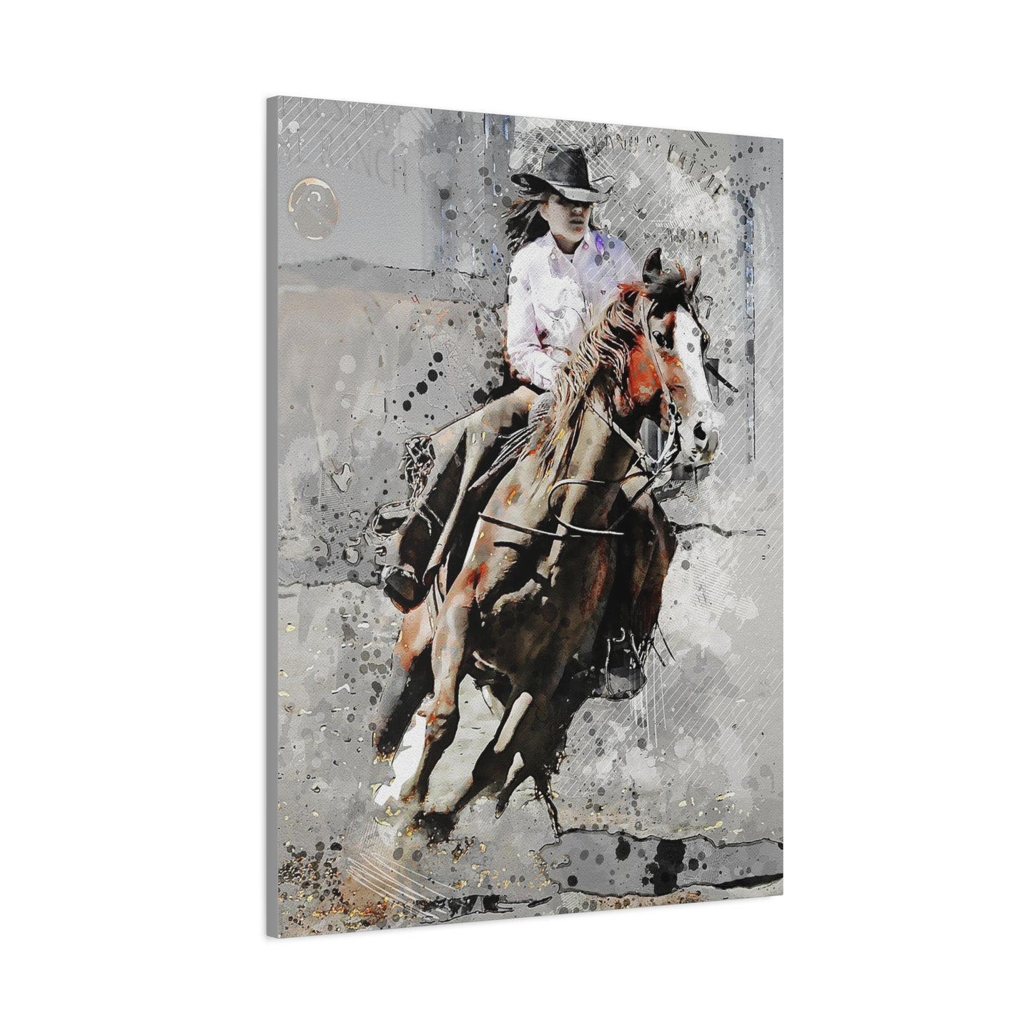 Rodeo Matte Canvas, Stretched, 1.25"