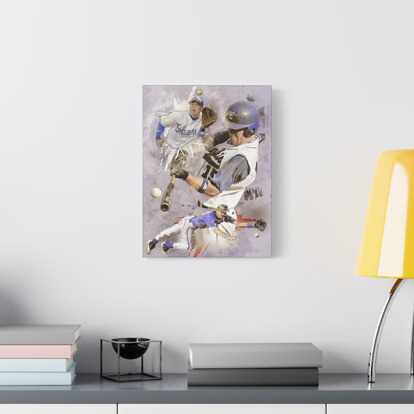 Baseball Matte Canvas, Stretched, 1.25"