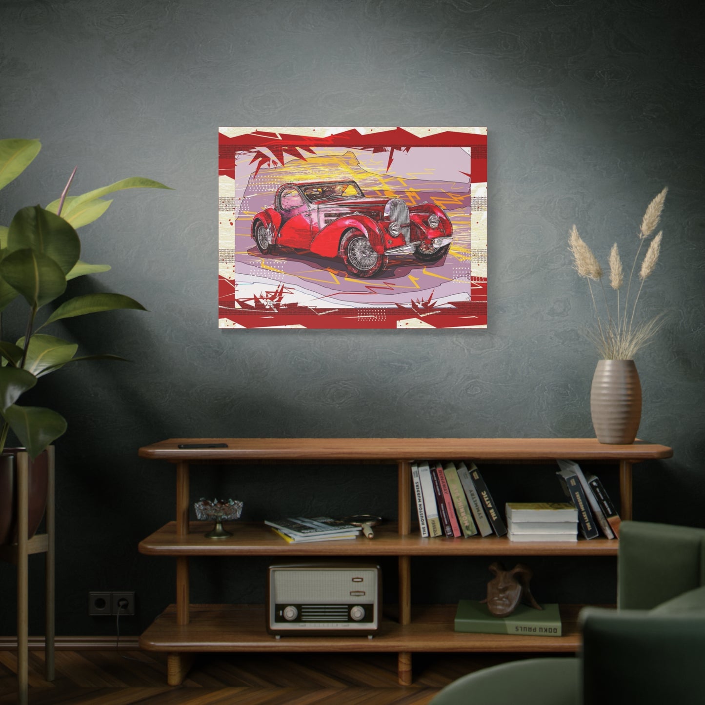 Bugatti Matte Canvas, Stretched, 1.25"