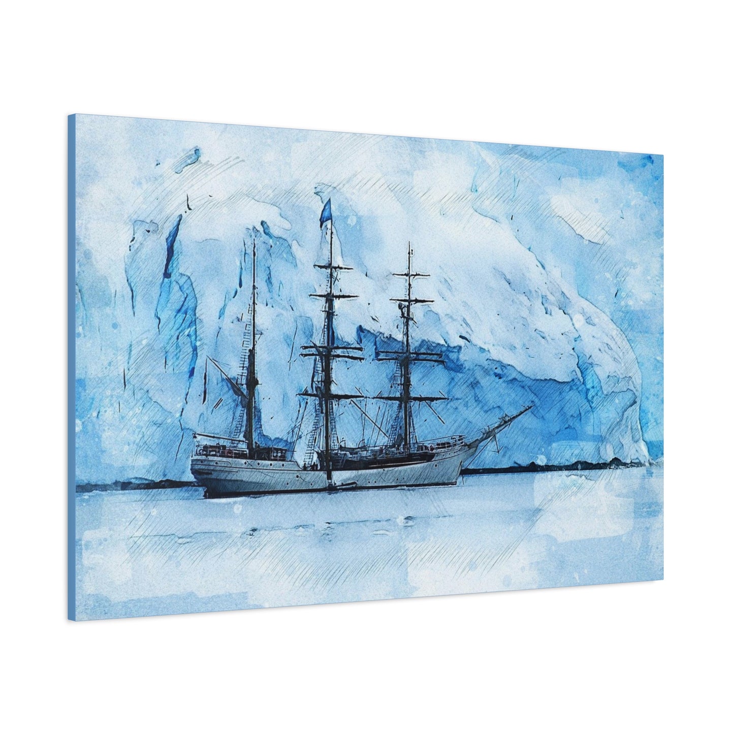 Ship Matte Canvas, Stretched, 1.25"