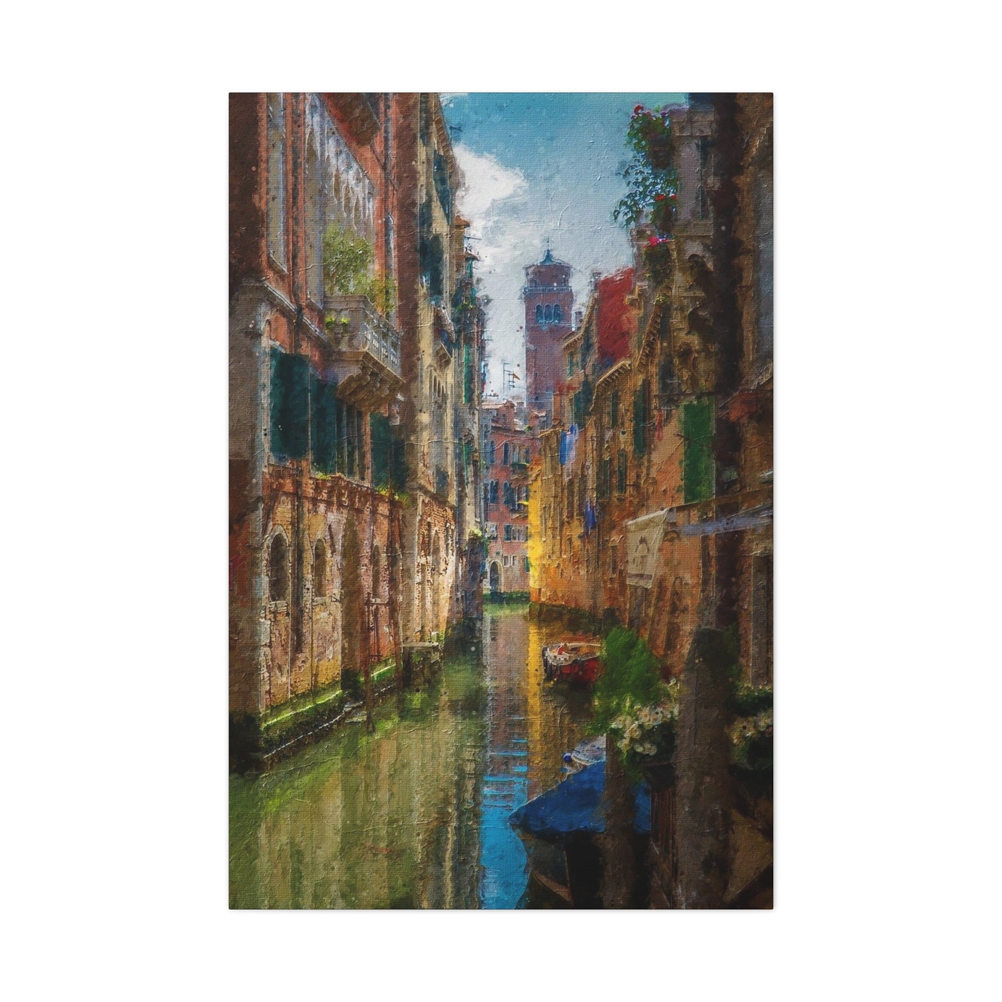 Venice Matte Canvas, Stretched, 1.25"