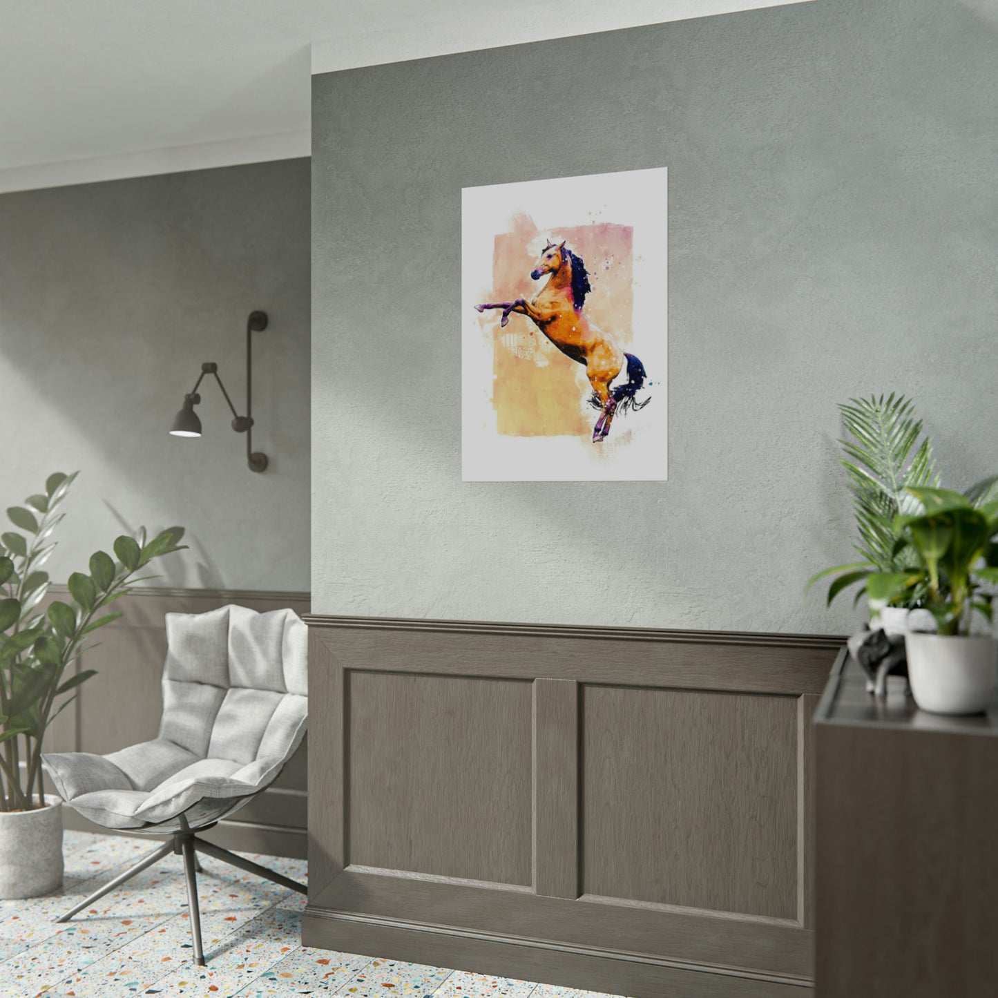 Horse Rolled Posters