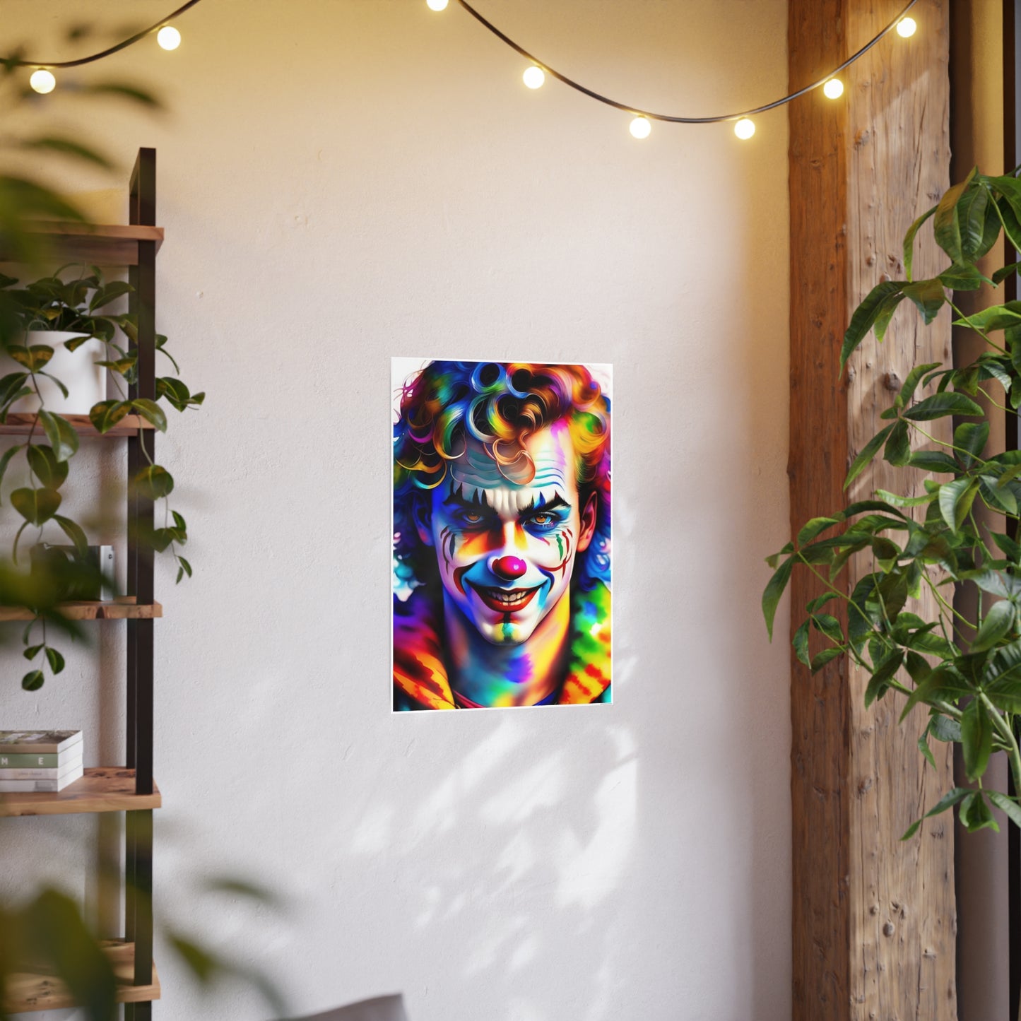 Clown AI Gen Photo Art Paper Posters