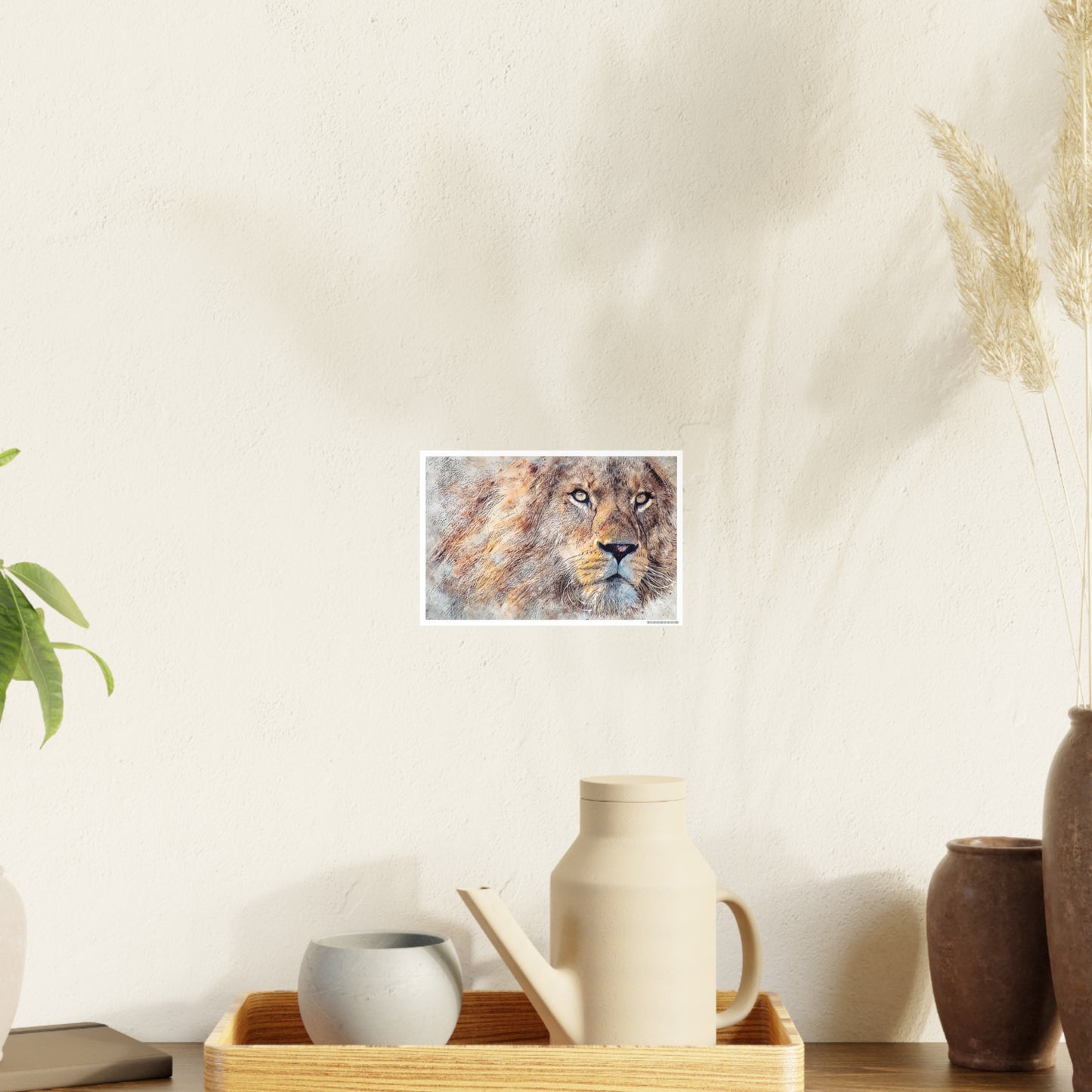 Lion Photo Art Paper Posters