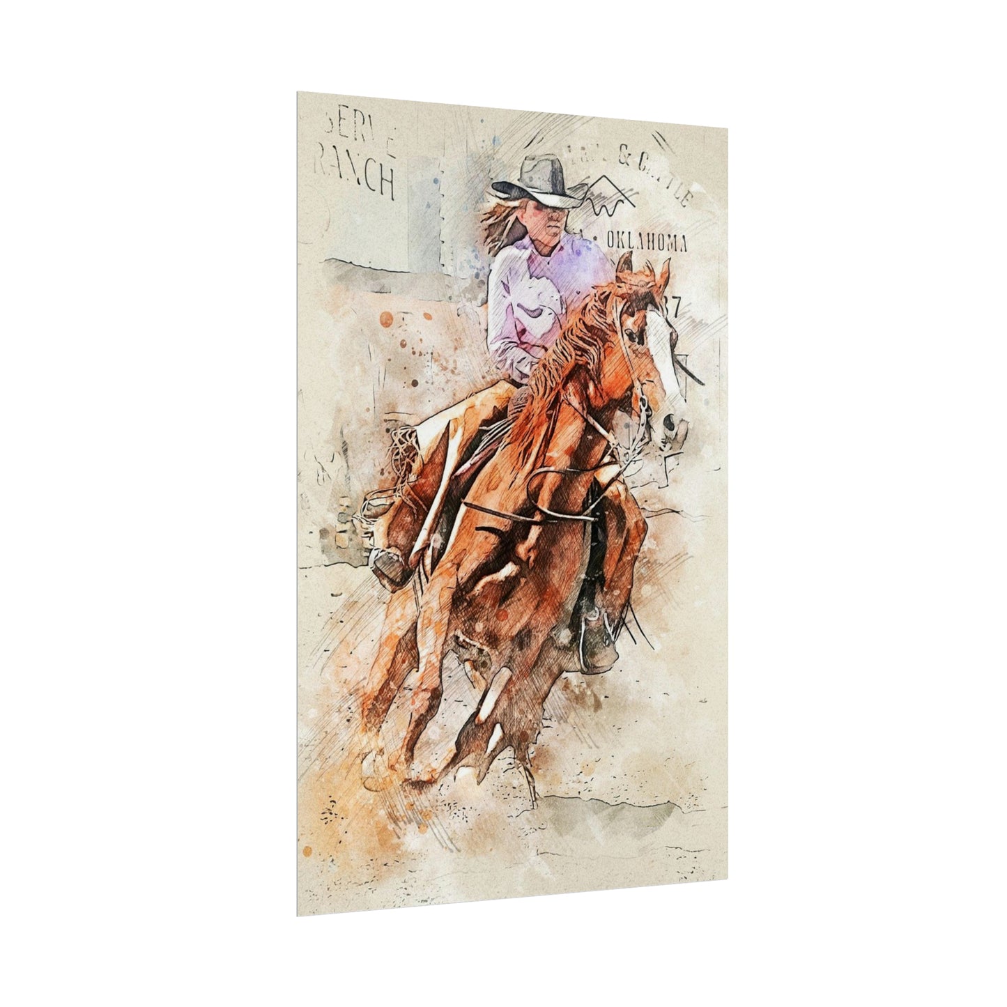 Rodeo Rolled Posters