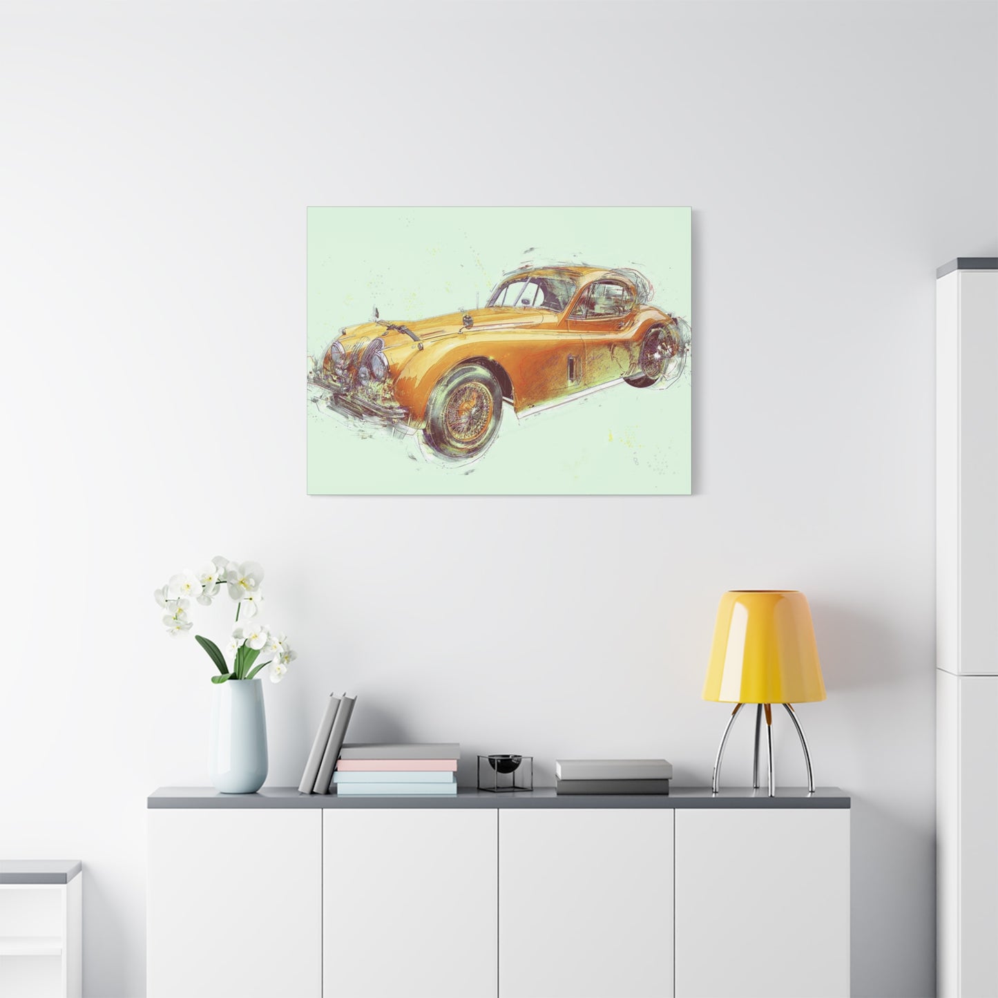 Jaguar Matte Canvas, Stretched, 1.25"