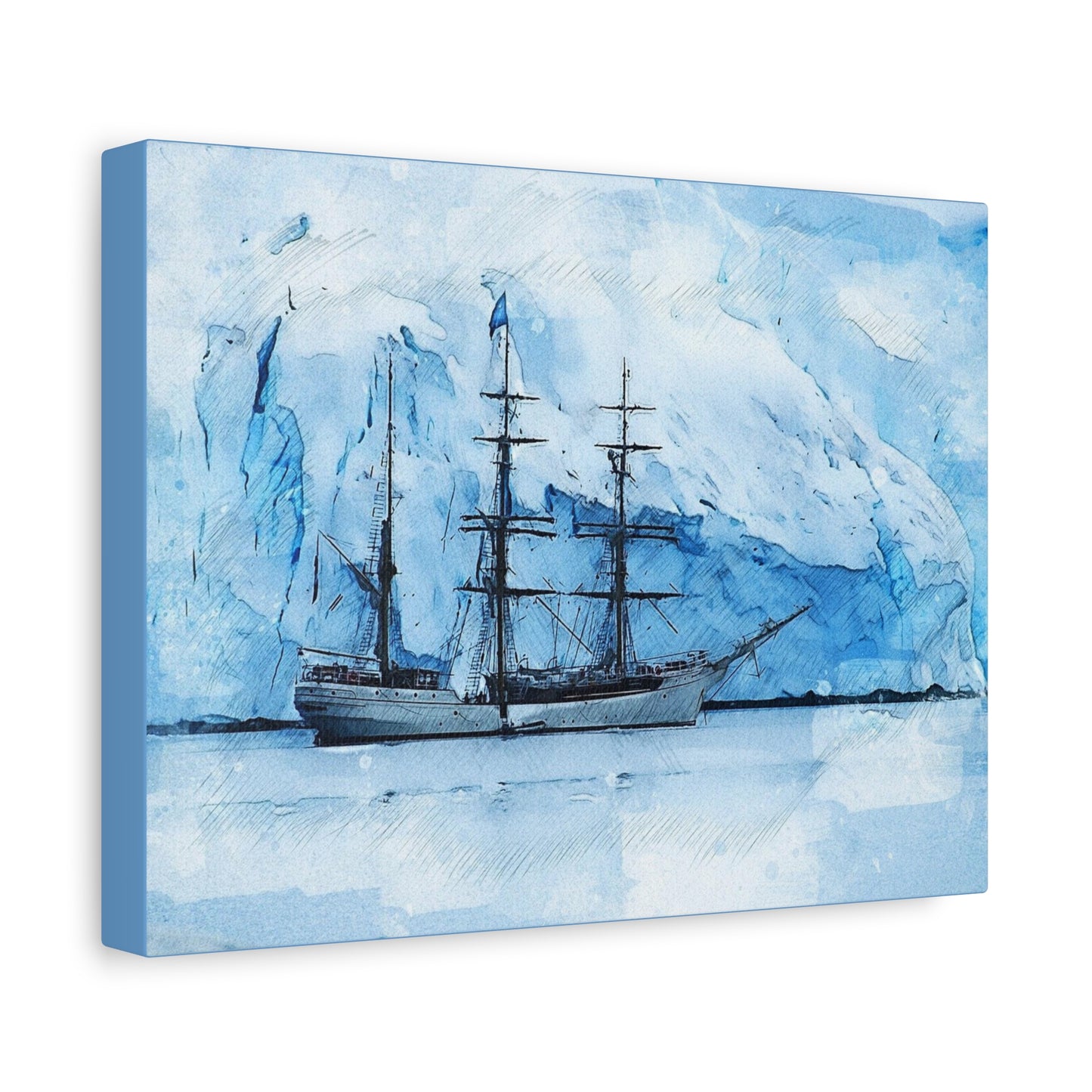 Ship Matte Canvas, Stretched, 1.25"