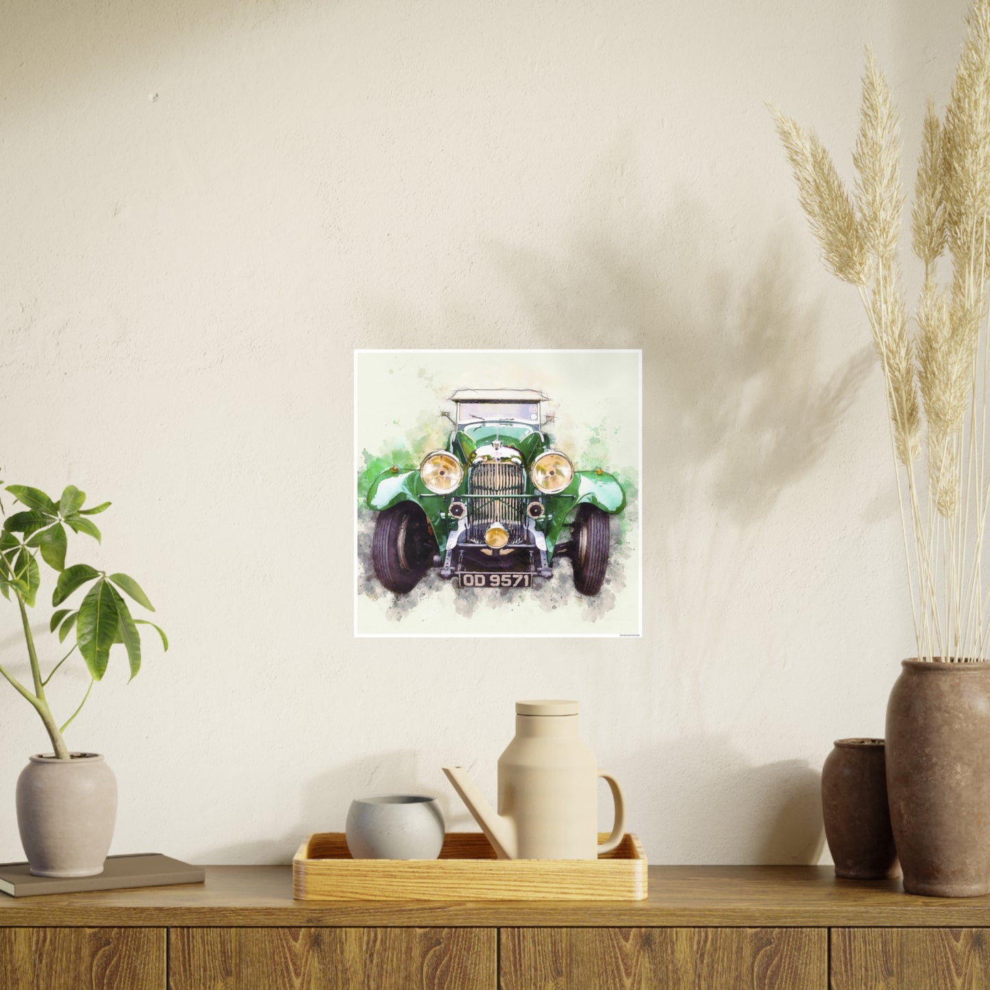 Car Photo Art Paper Posters