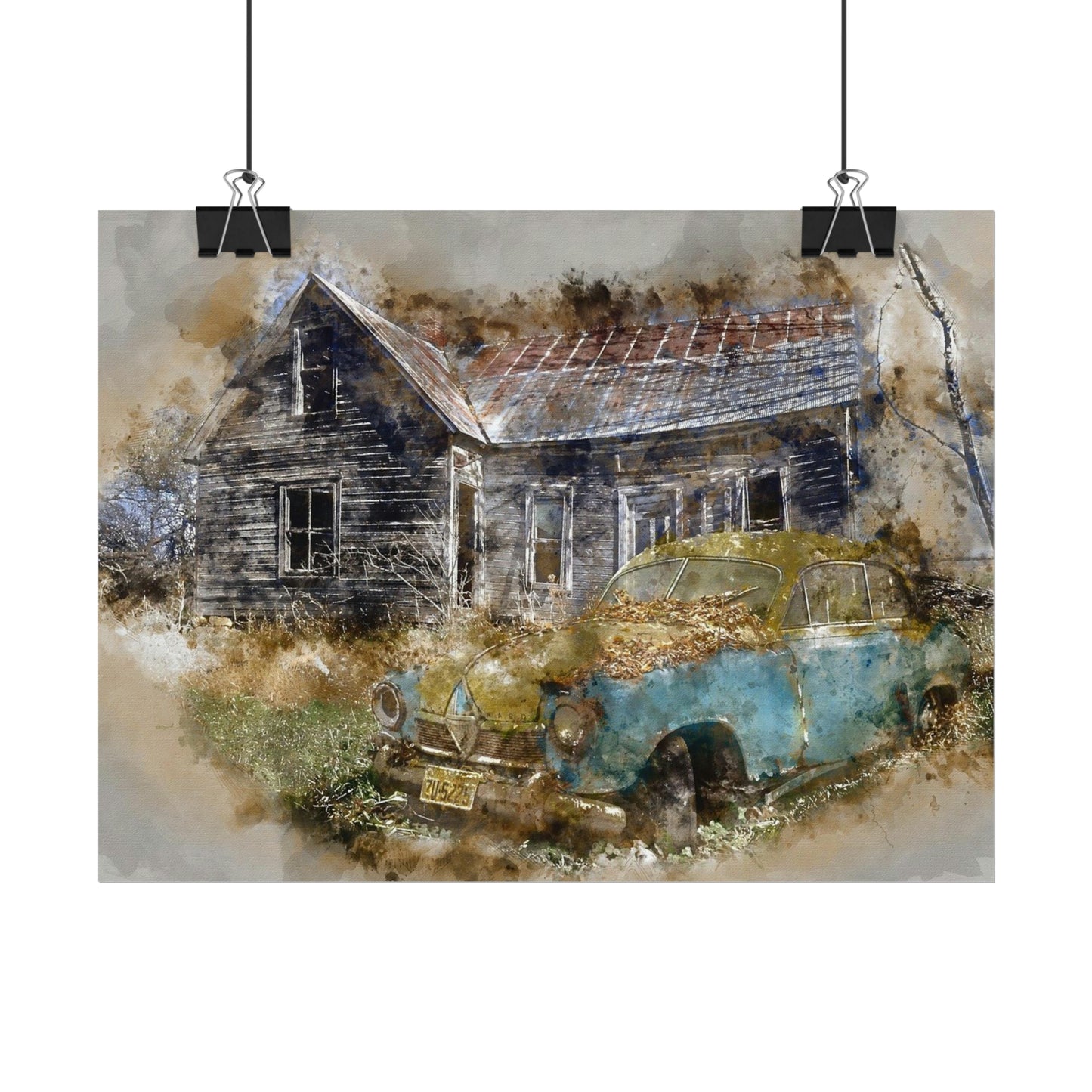 Old Barn Rolled Posters