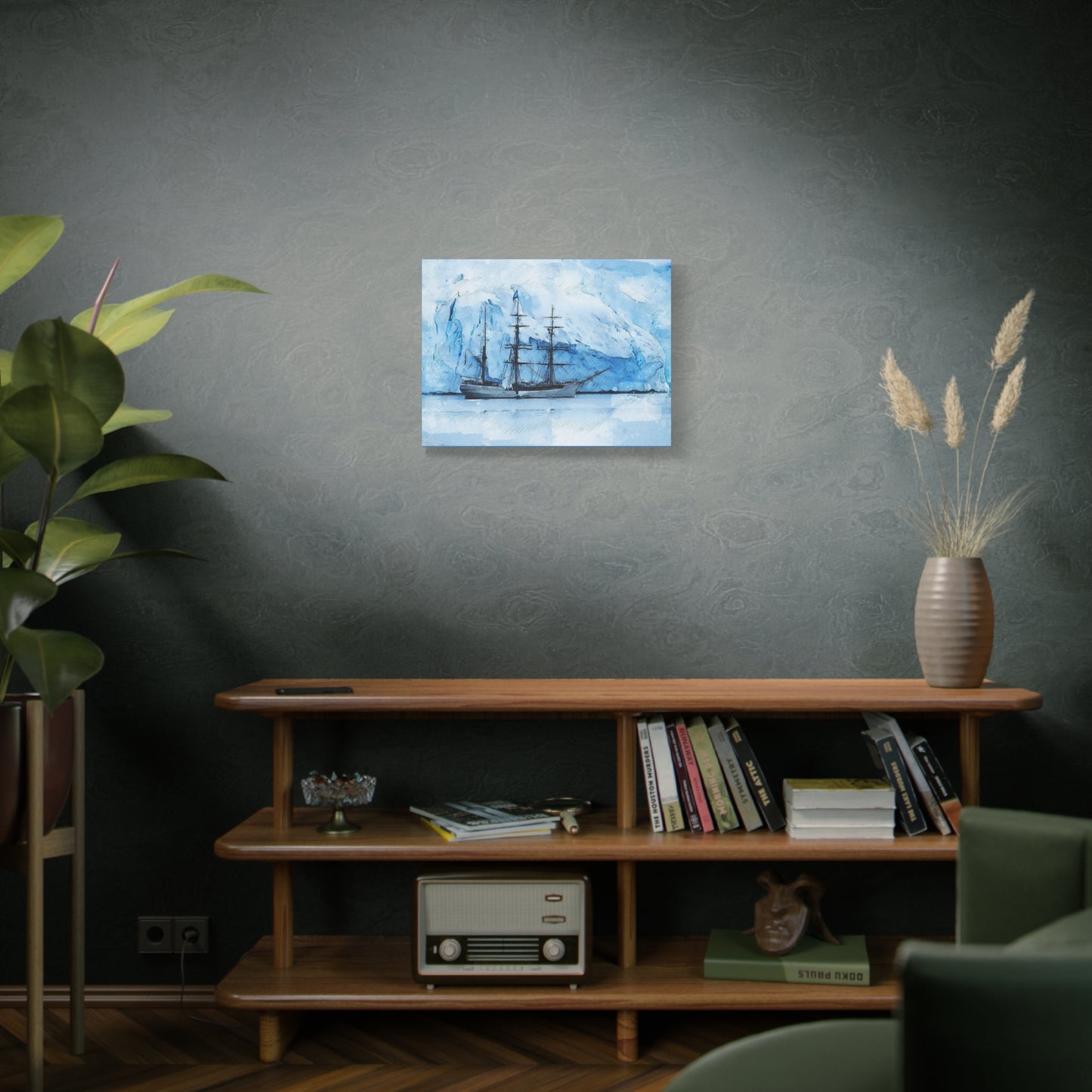 Ship Matte Canvas, Stretched, 1.25"