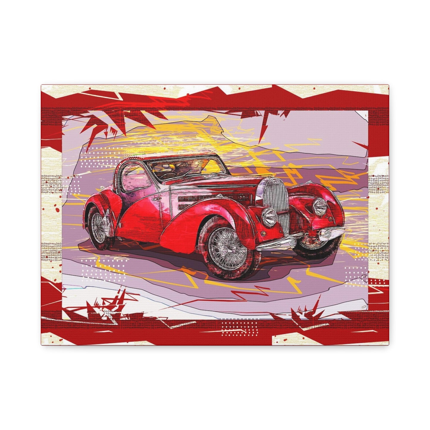 Bugatti Matte Canvas, Stretched, 1.25"
