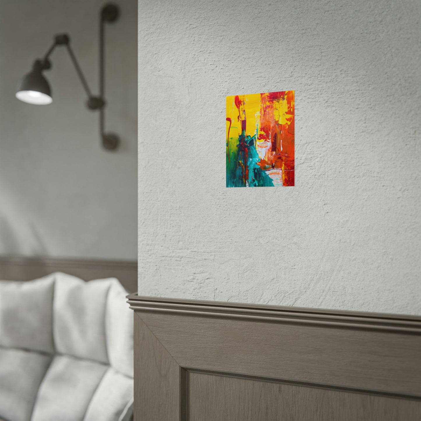 Abstract Rolled Posters