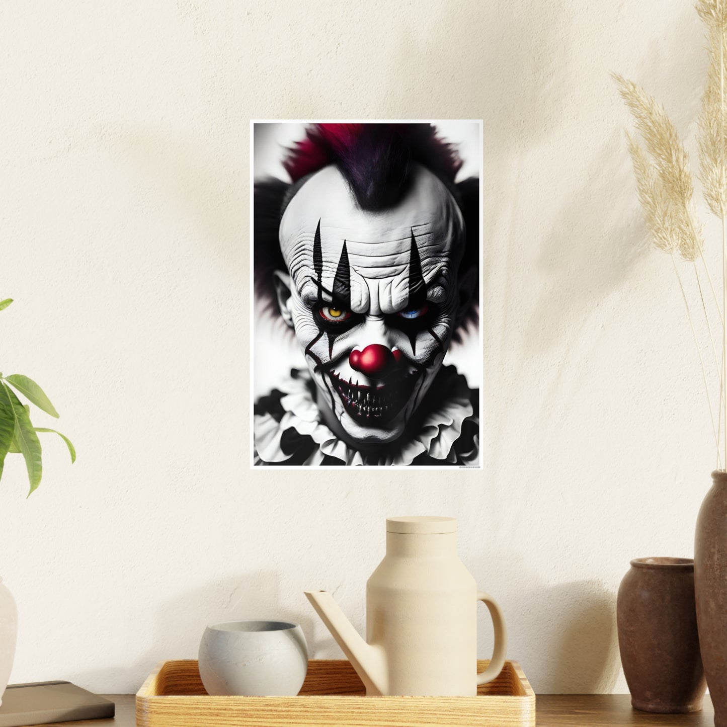 Clown AI Gen Photo Art Paper Posters