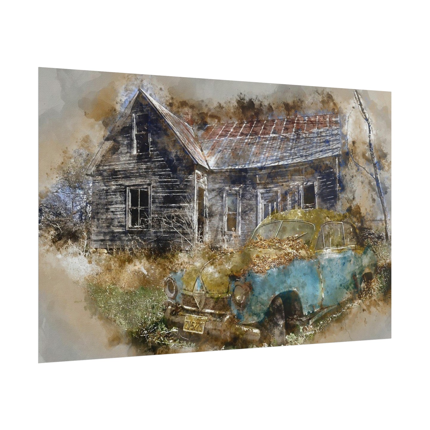 Old Barn Rolled Posters