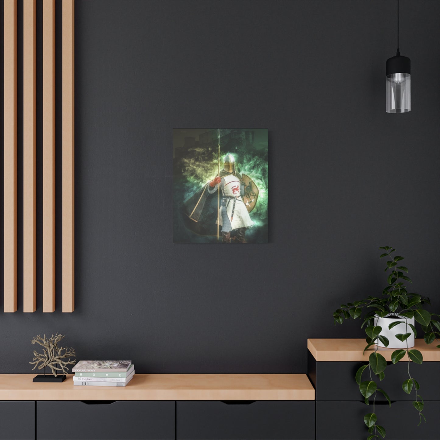 Knight Matte Canvas, Stretched, 1.25"
