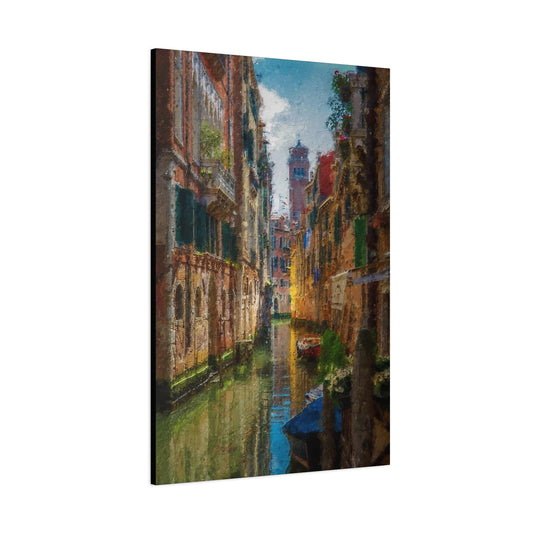Venice Matte Canvas, Stretched, 1.25"