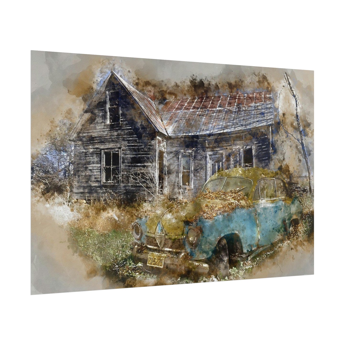 Old Barn Rolled Posters