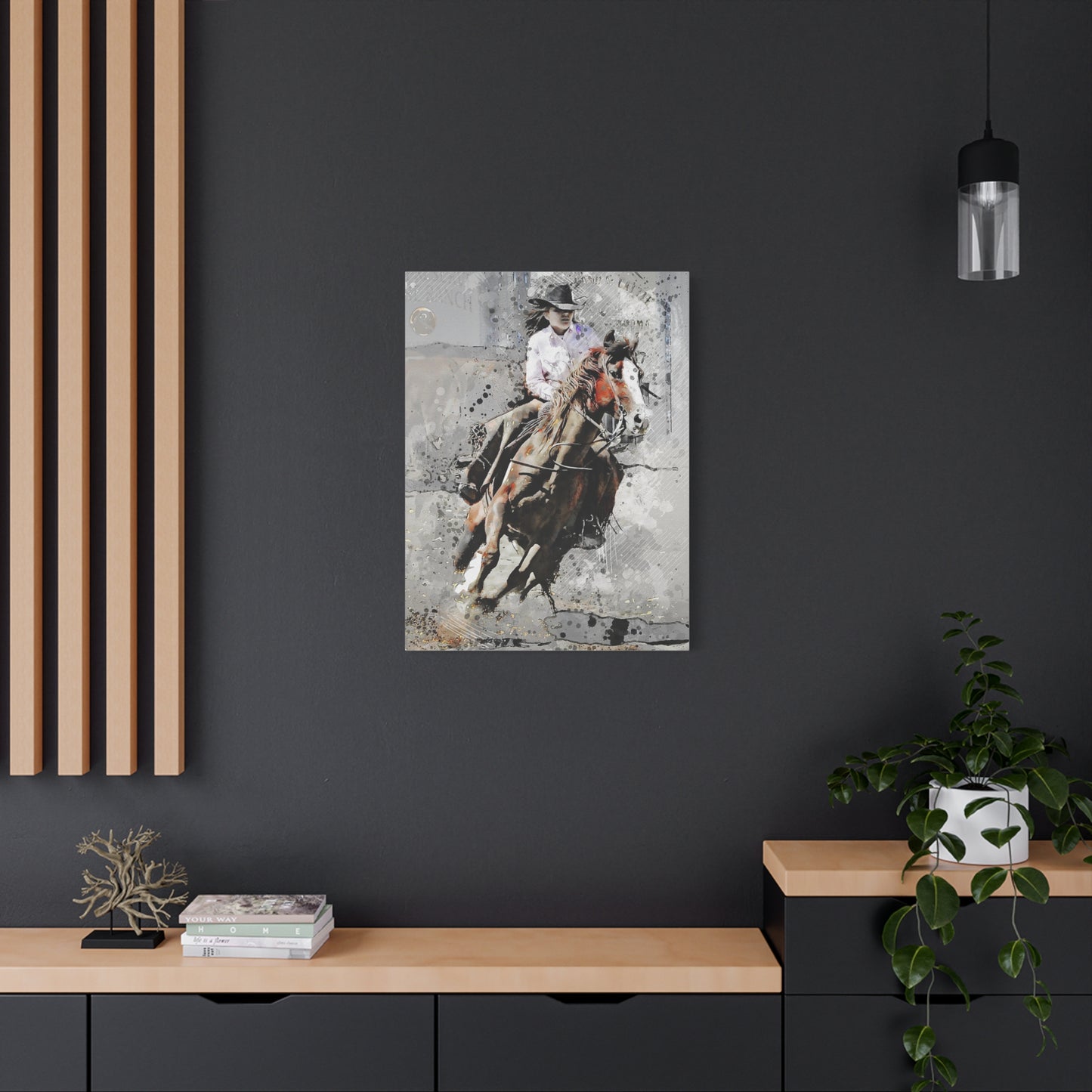 Rodeo Matte Canvas, Stretched, 1.25"