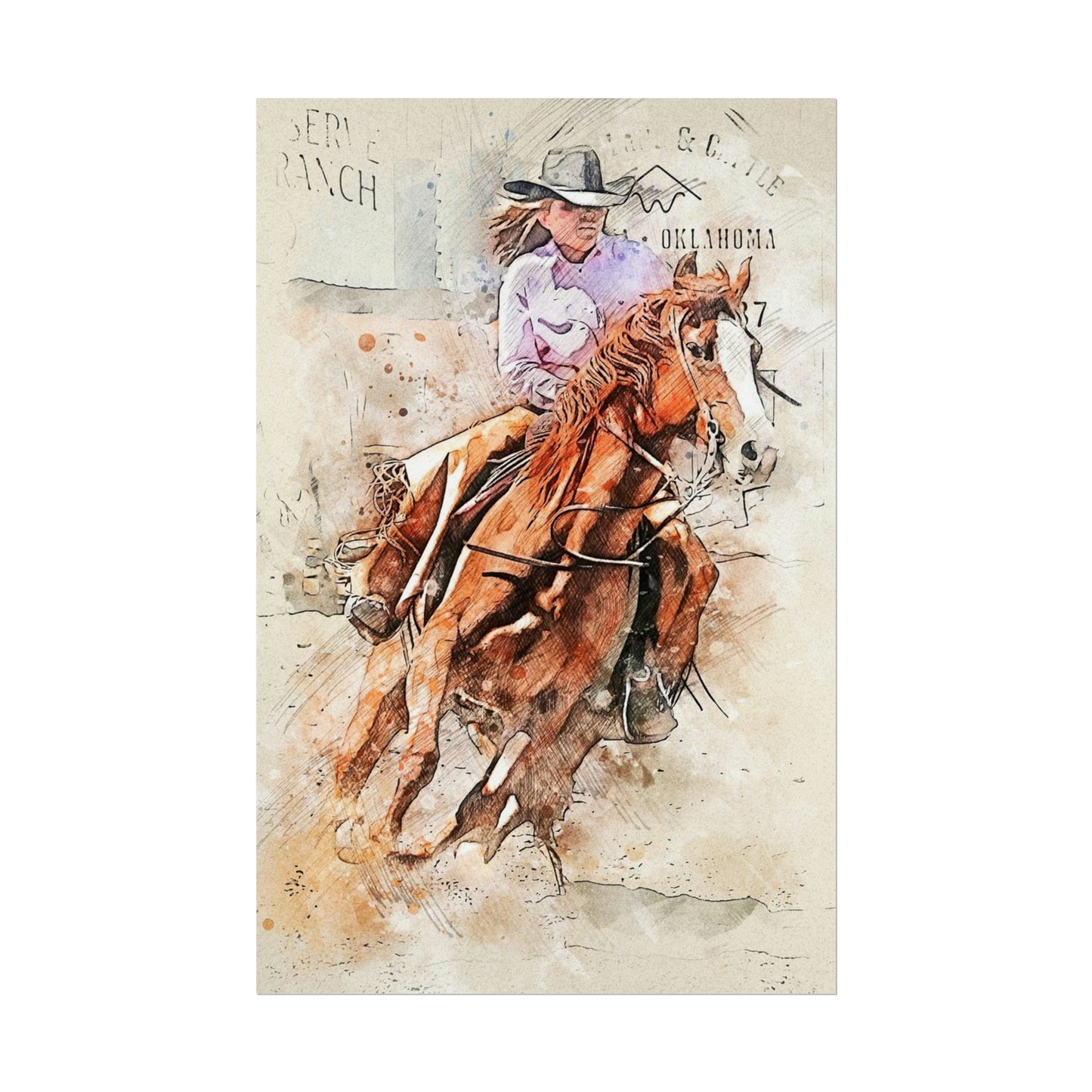 Rodeo Rolled Posters