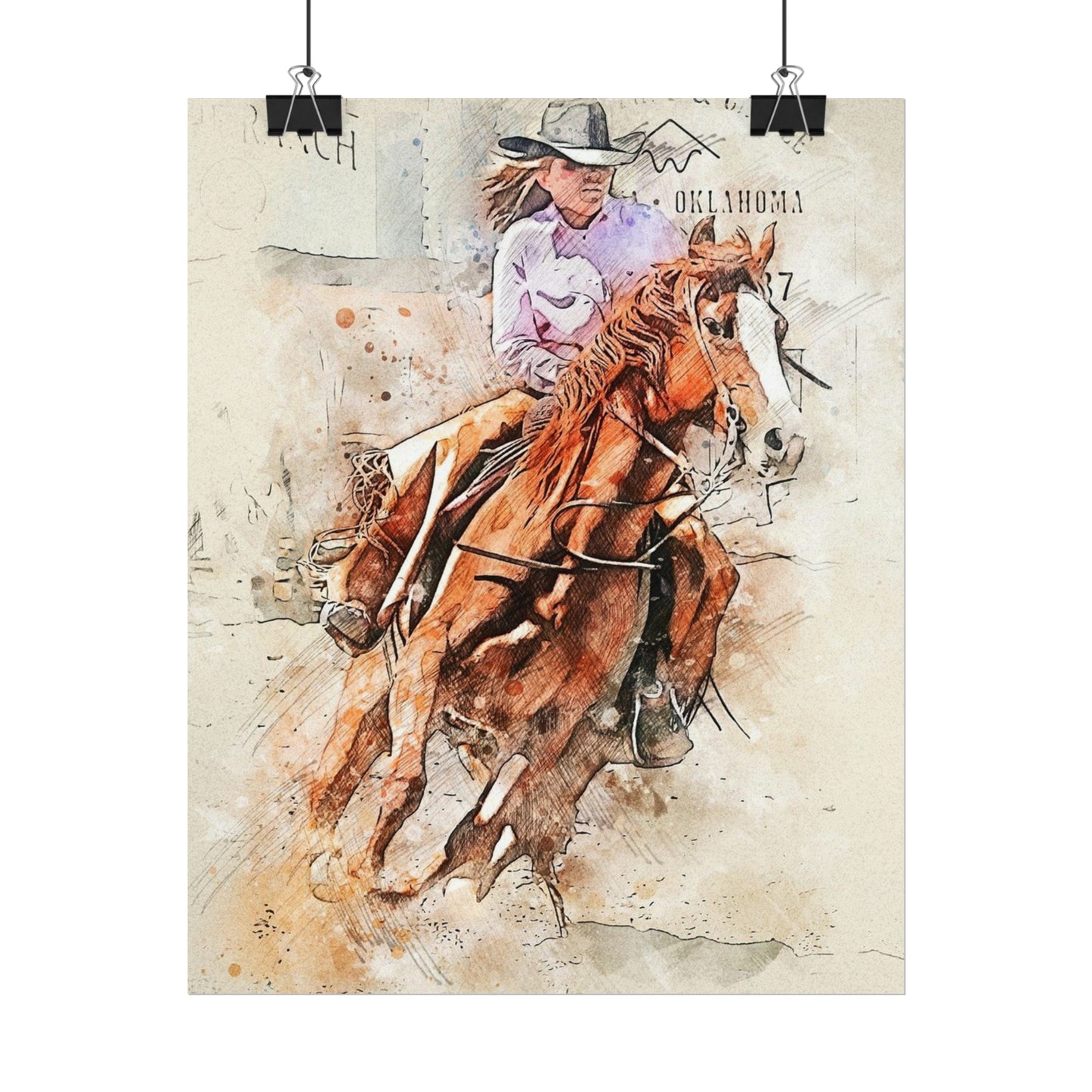 Rodeo Rolled Posters
