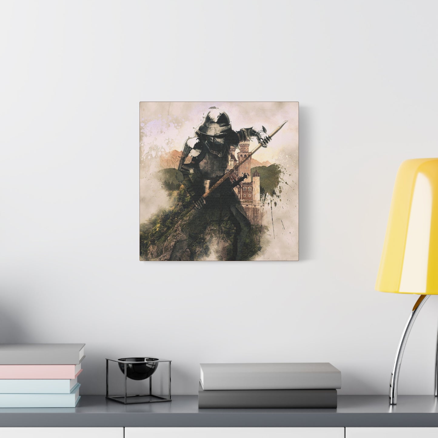 Medieval Knight Matte Canvas, Stretched, 1.25"