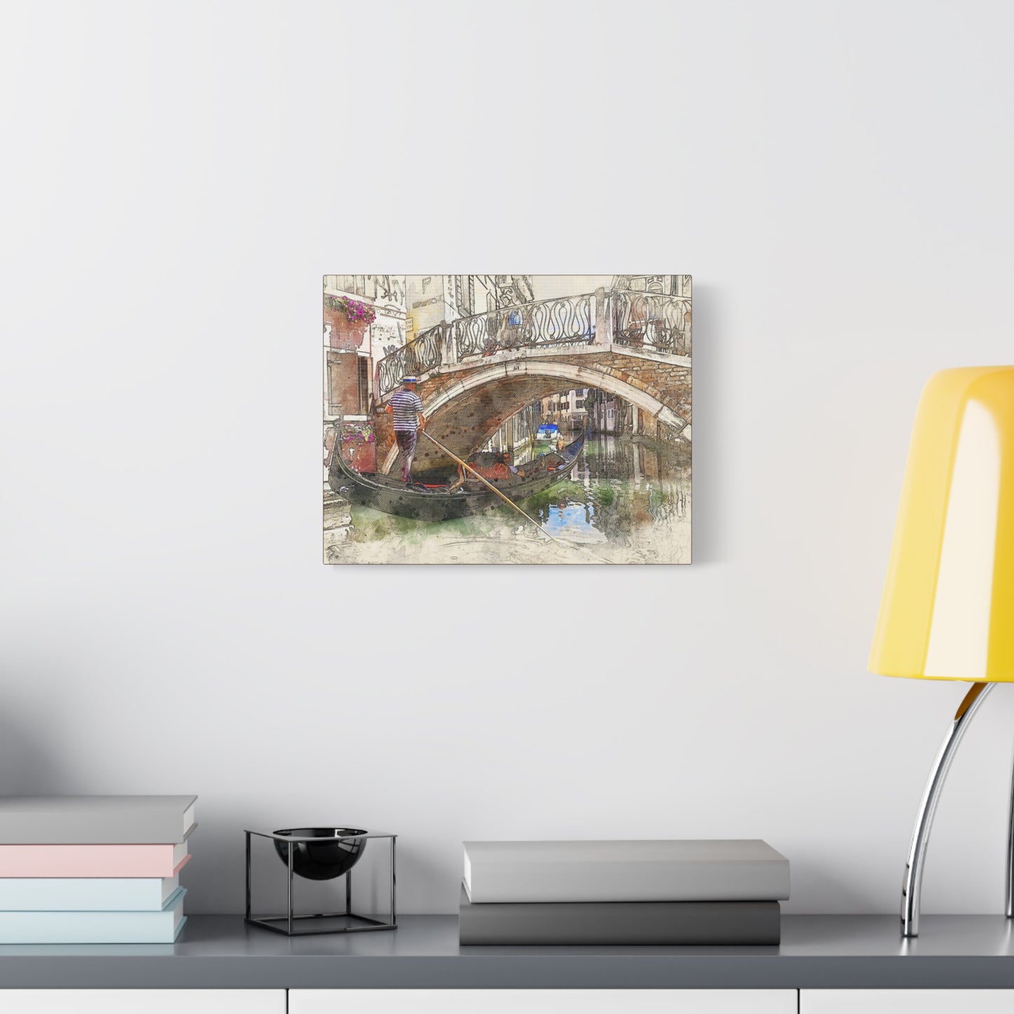 Gondola Matte Canvas, Stretched, 1.25"