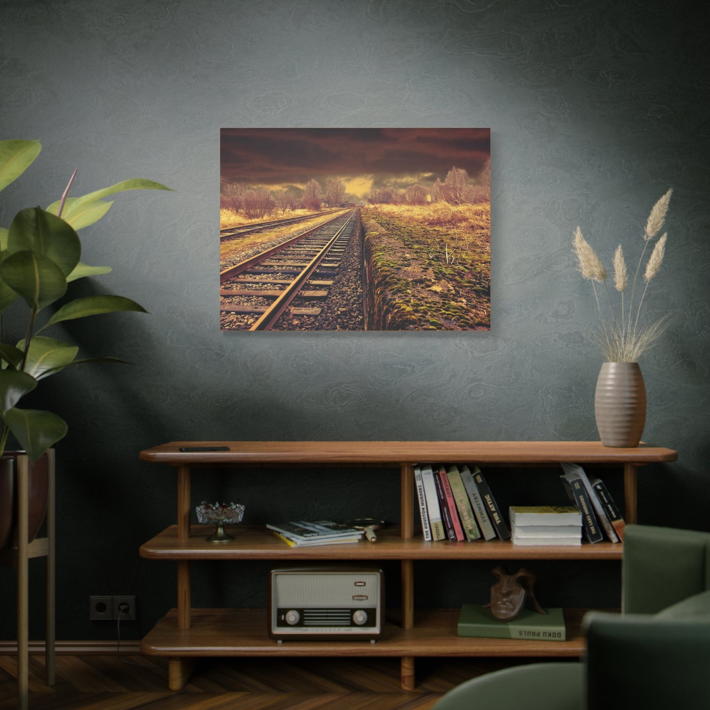 Tracks Matte Canvas, Stretched, 1.25"