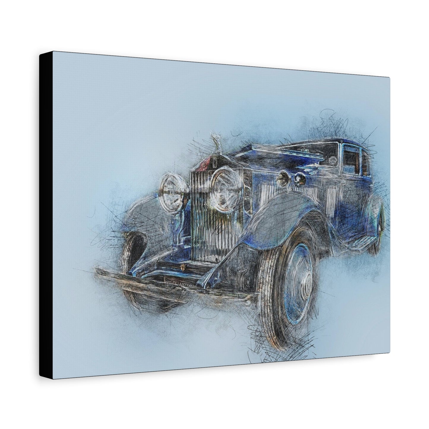 Old Car Matte Canvas, Stretched, 1.25"