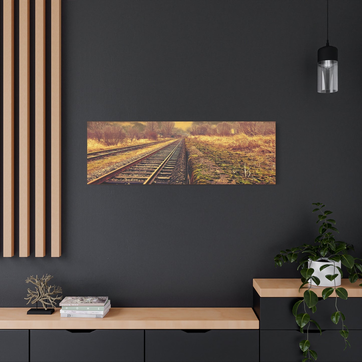 Tracks Matte Canvas, Stretched, 1.25"