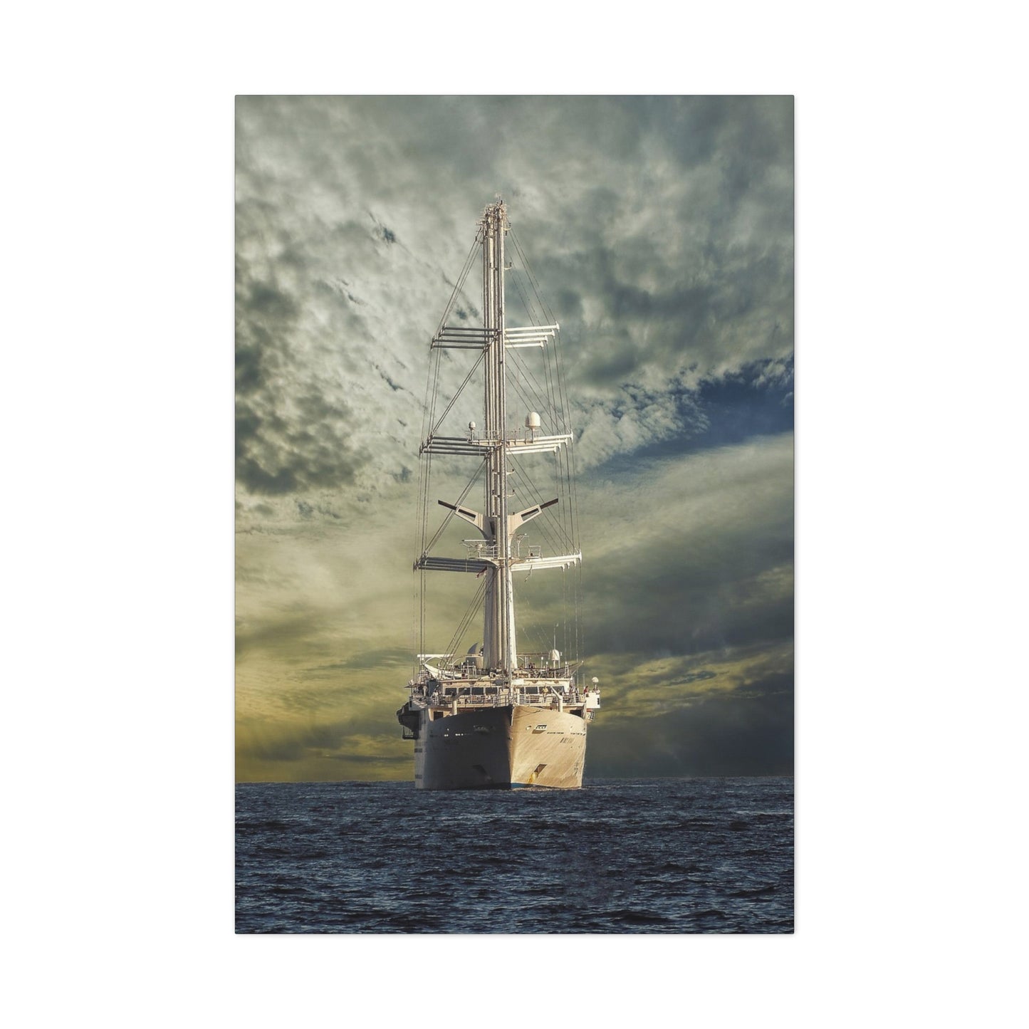 Ship Matte Canvas, Stretched, 1.25"