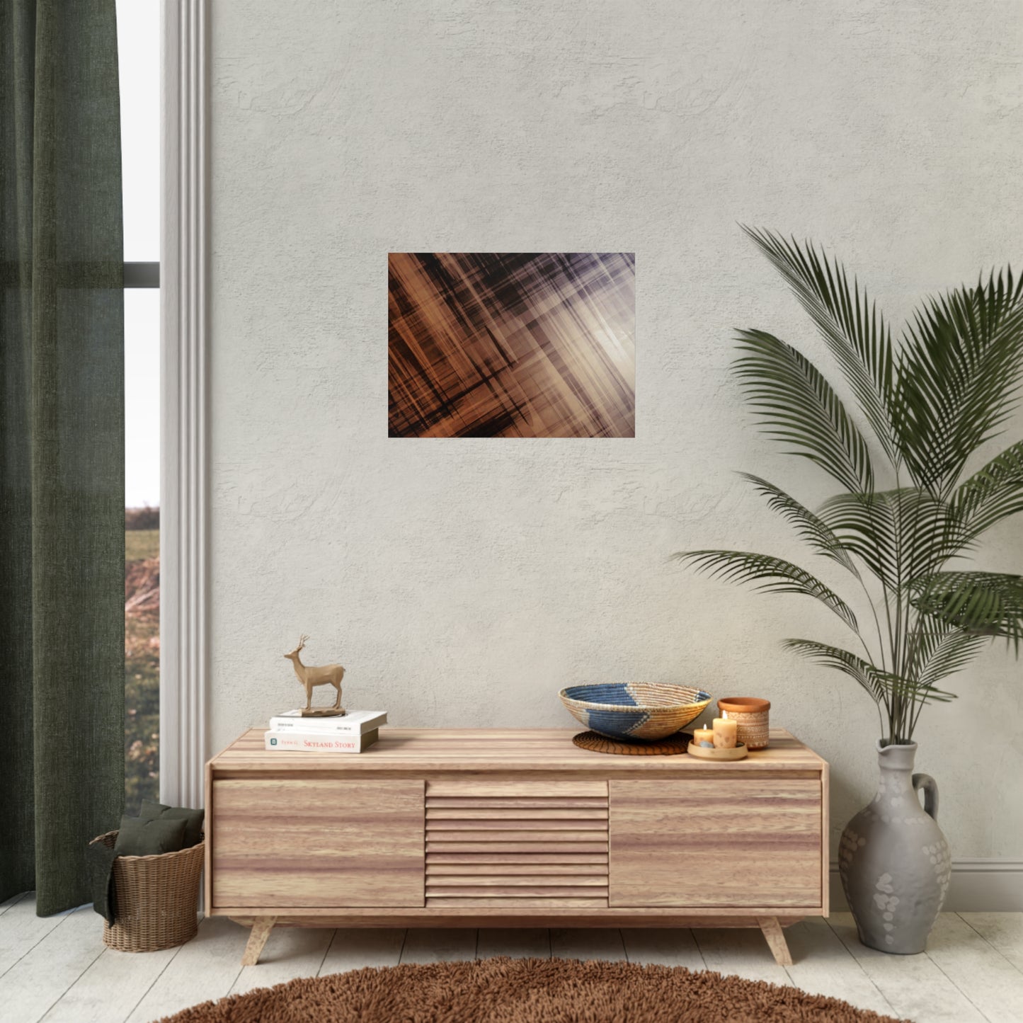 Abstract Rolled Posters